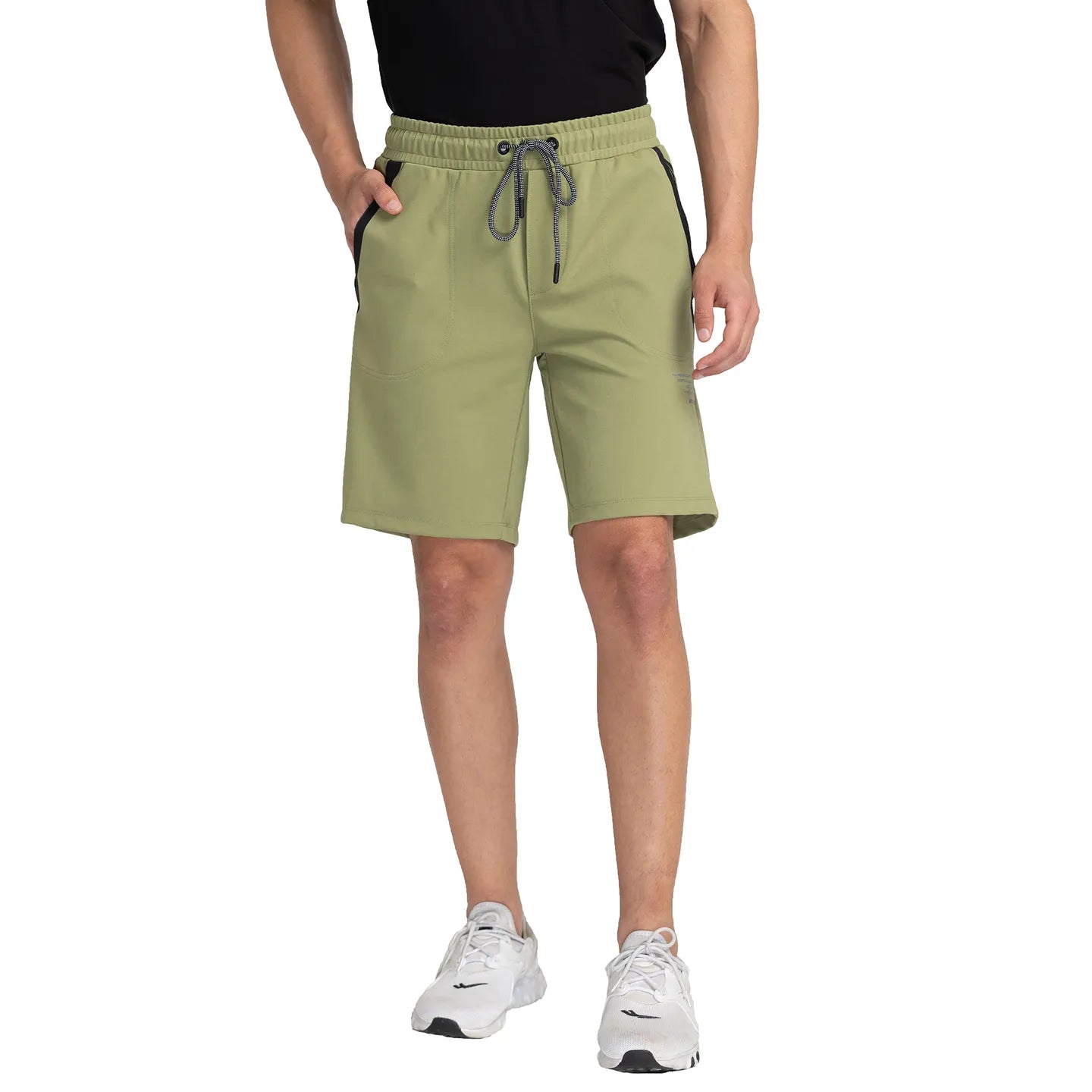 Being Human Clothing Men Regular Fit Shorts-Green