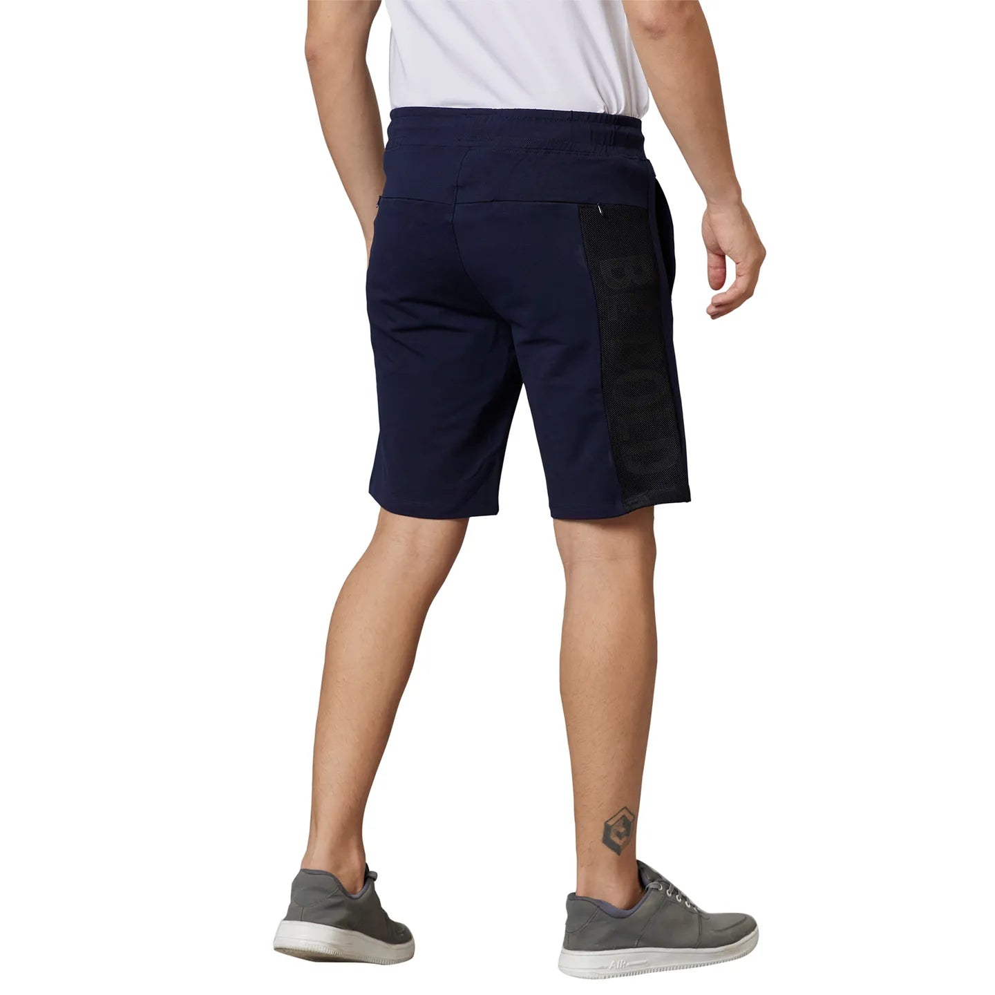Blue Regular Fit Men's Shorts by Being Human Clothing