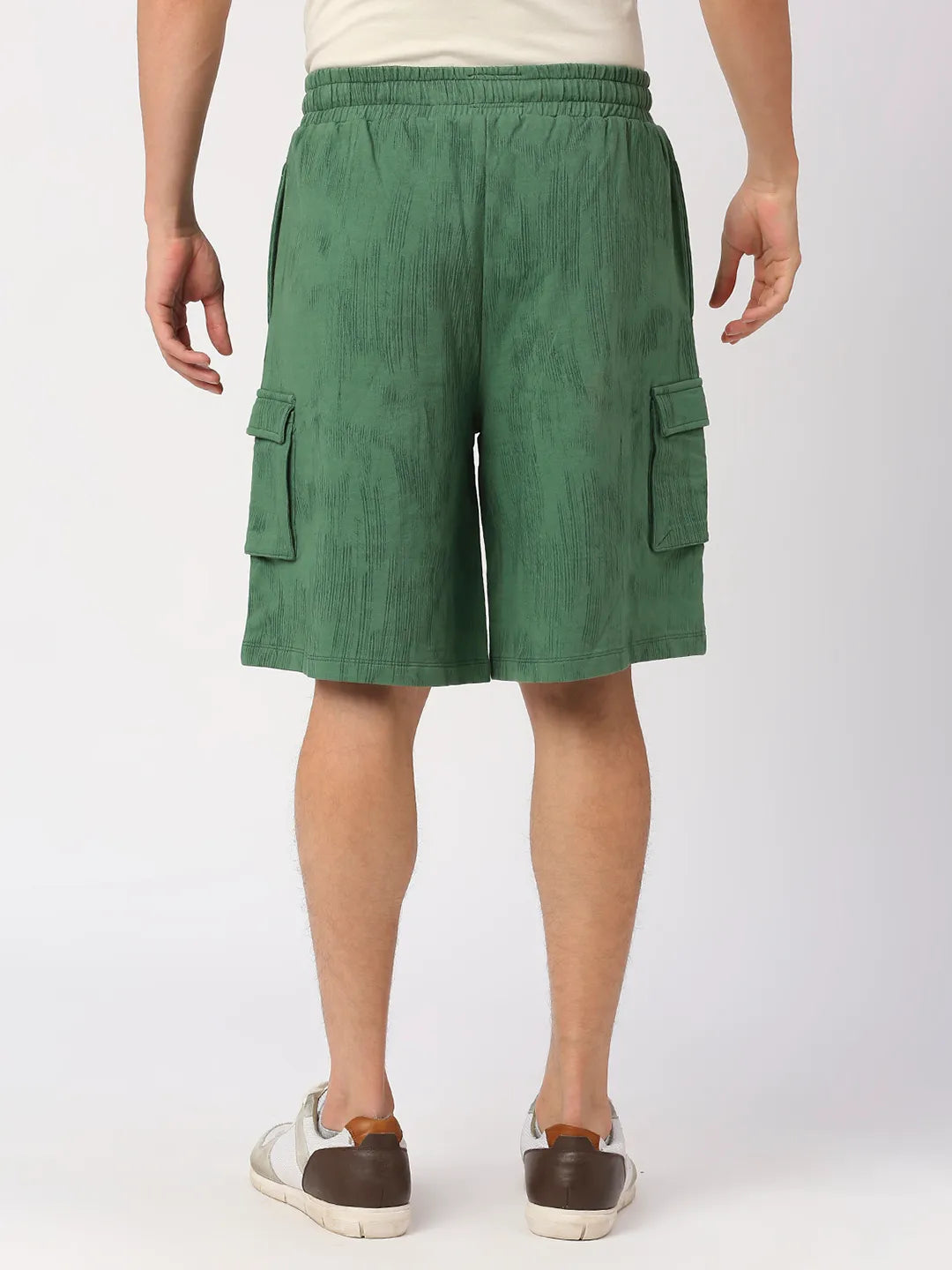 Being Human Clothing Men Regular Fit Track Shorts-Sulphur Spring