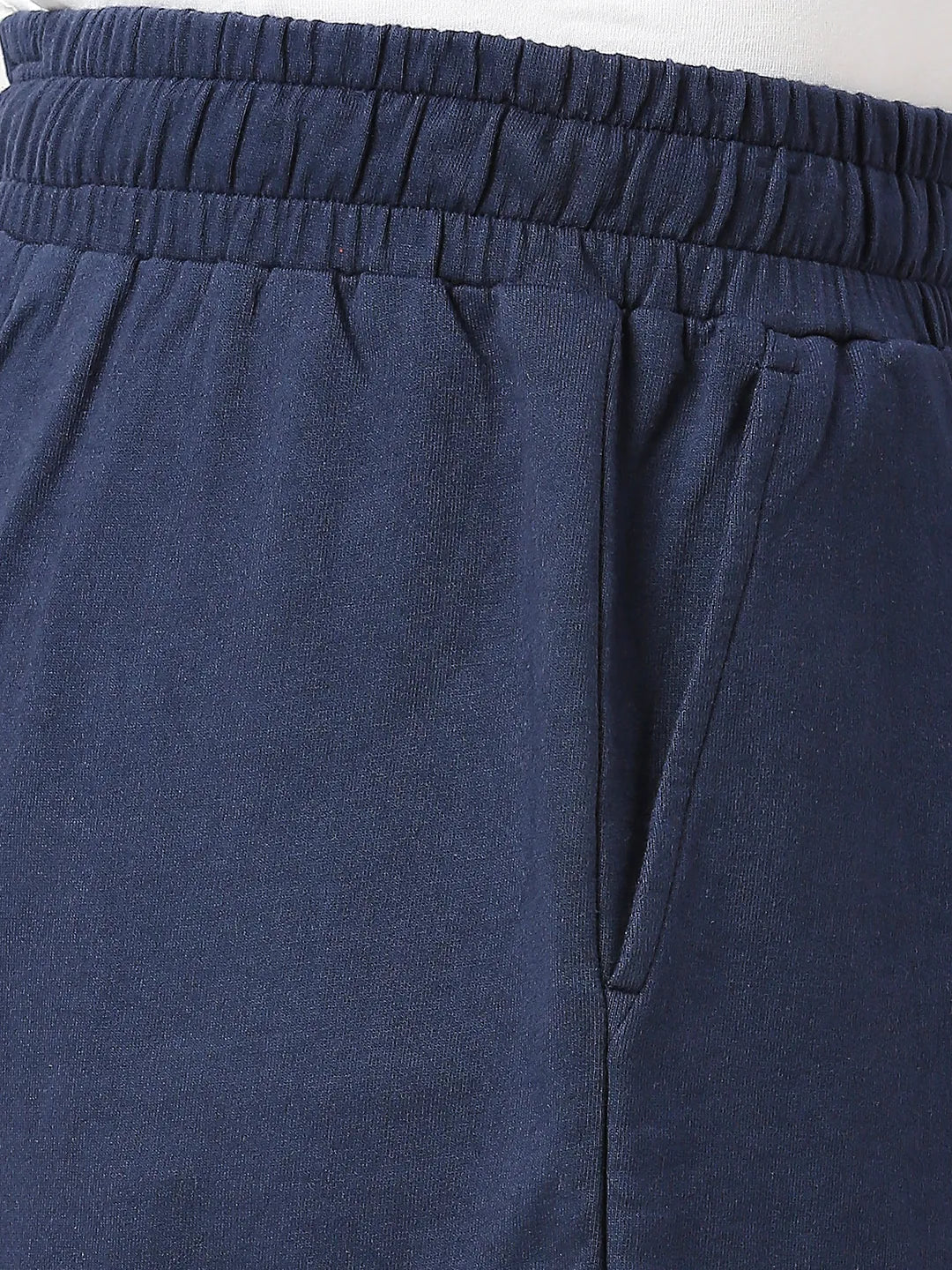 Being Human Clothing Men Regular Fit Track Shorts-Dress Blue