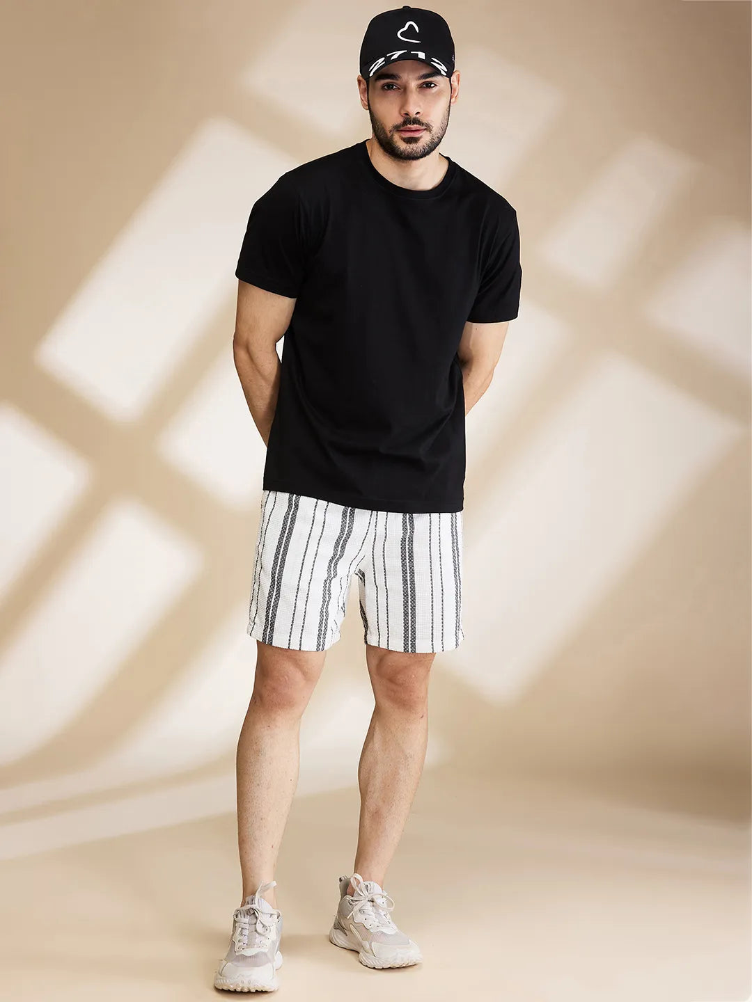 Being Human Clothing Mens-Bottom Shorts Dk.Grey