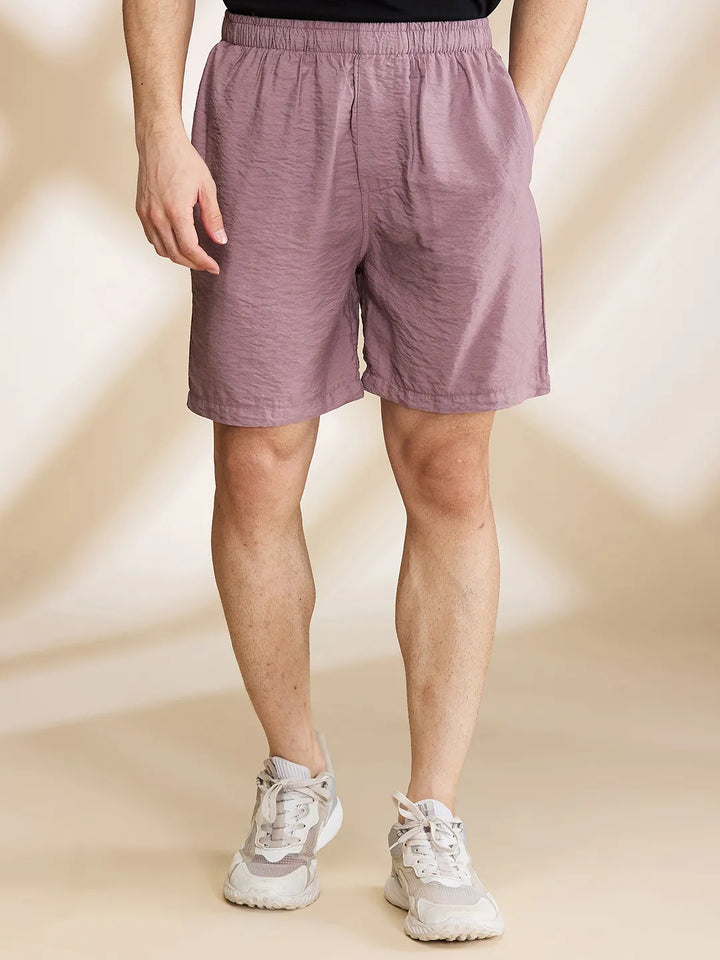 Pink Shorts Fit Men's Shorts