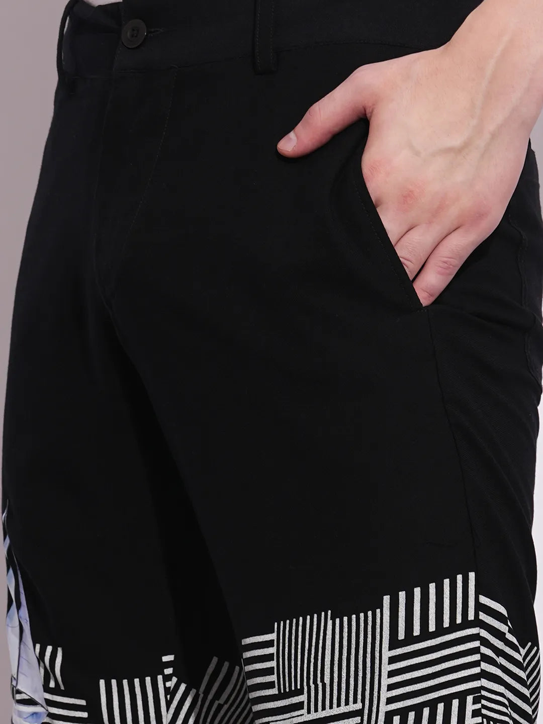 Being Human Clothing Mens-Bottom Shorts Black