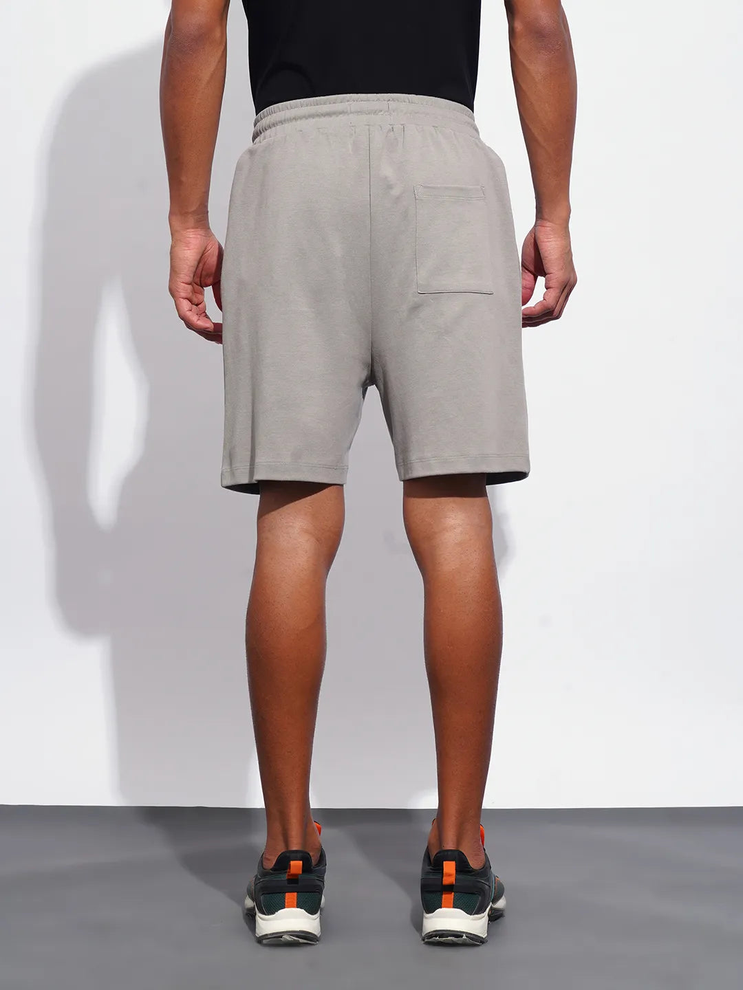 Being Human Clothing Mens-Bottom Shorts Dk.Grey