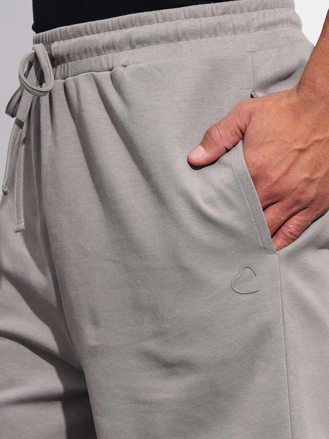 Being Human Clothing Mens-Bottom Shorts Dk.Grey