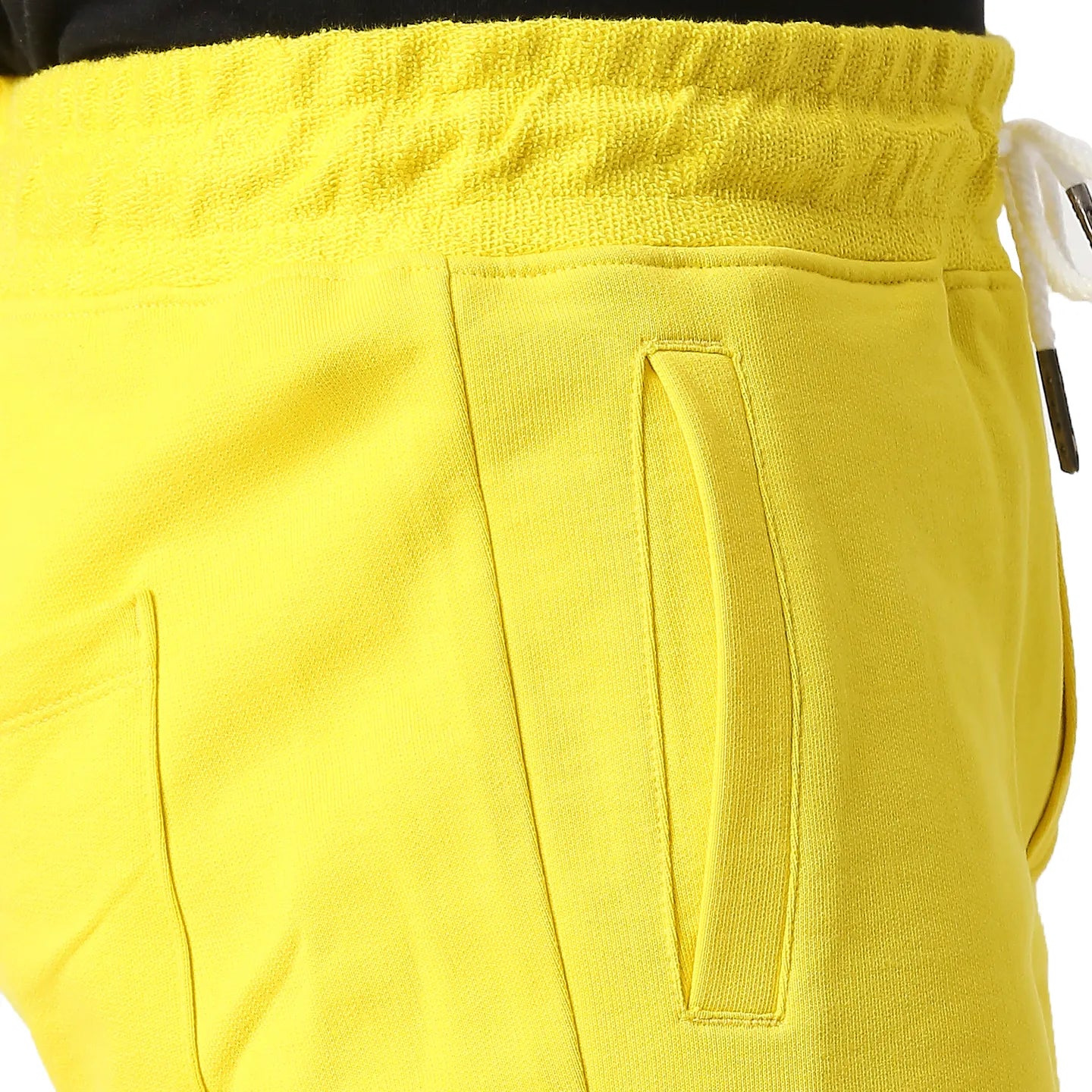 Yellow Regular Fit Men's Shorts by Being Human Clothing