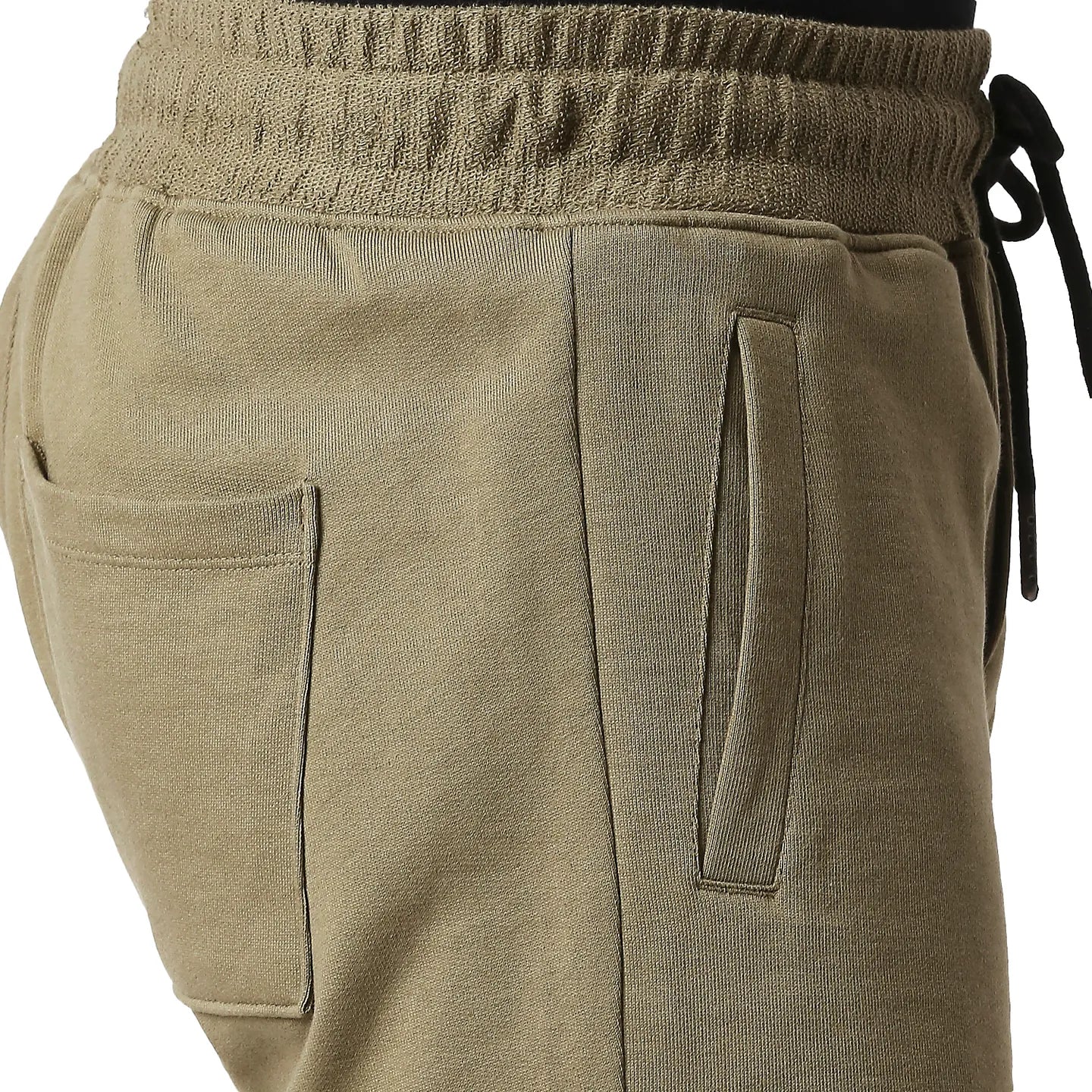 Olive Regular Fit Men's Shorts by Being Human Clothing