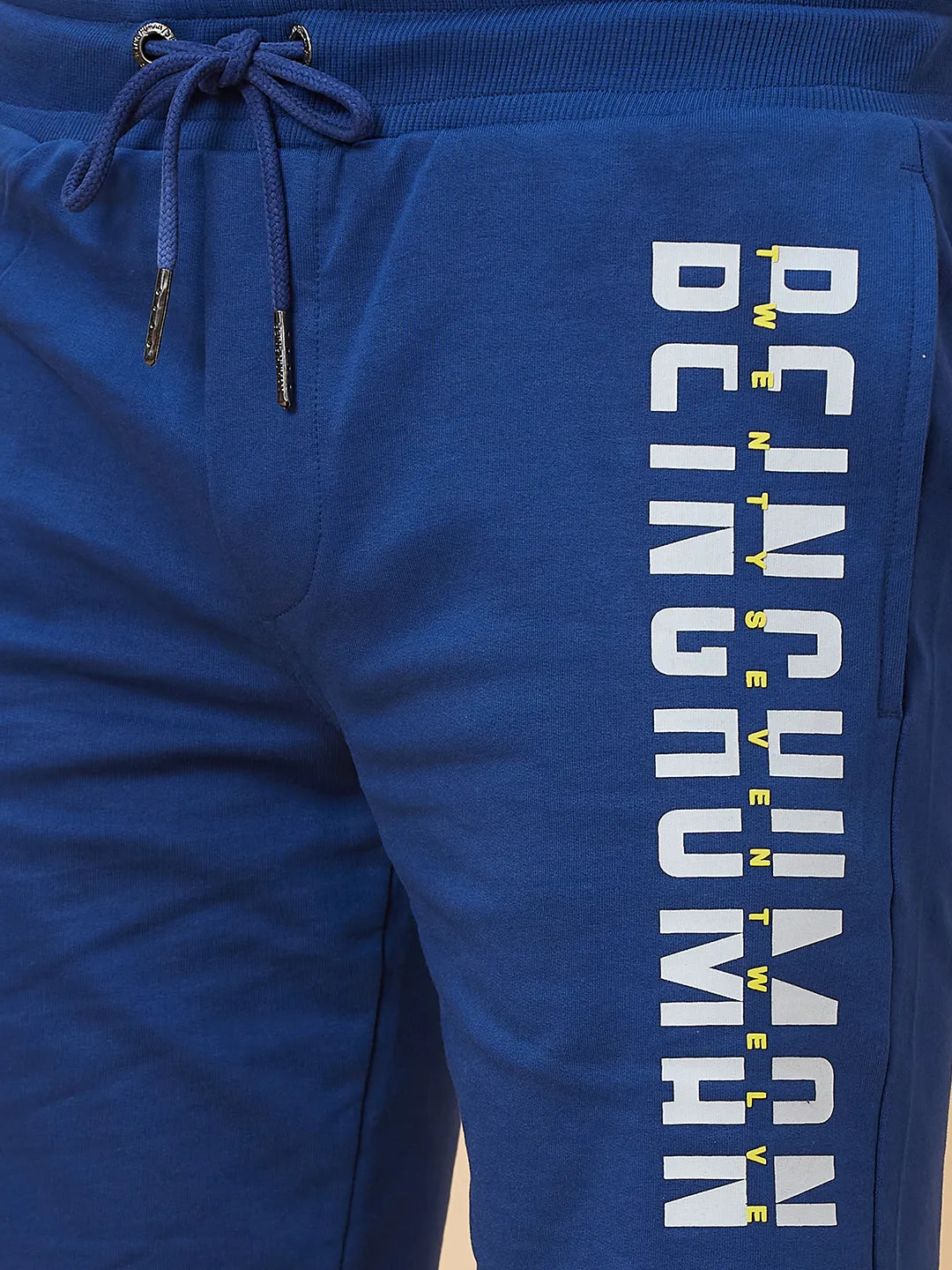 Being Human Clothing Men Regular Fit Shorts-Navy