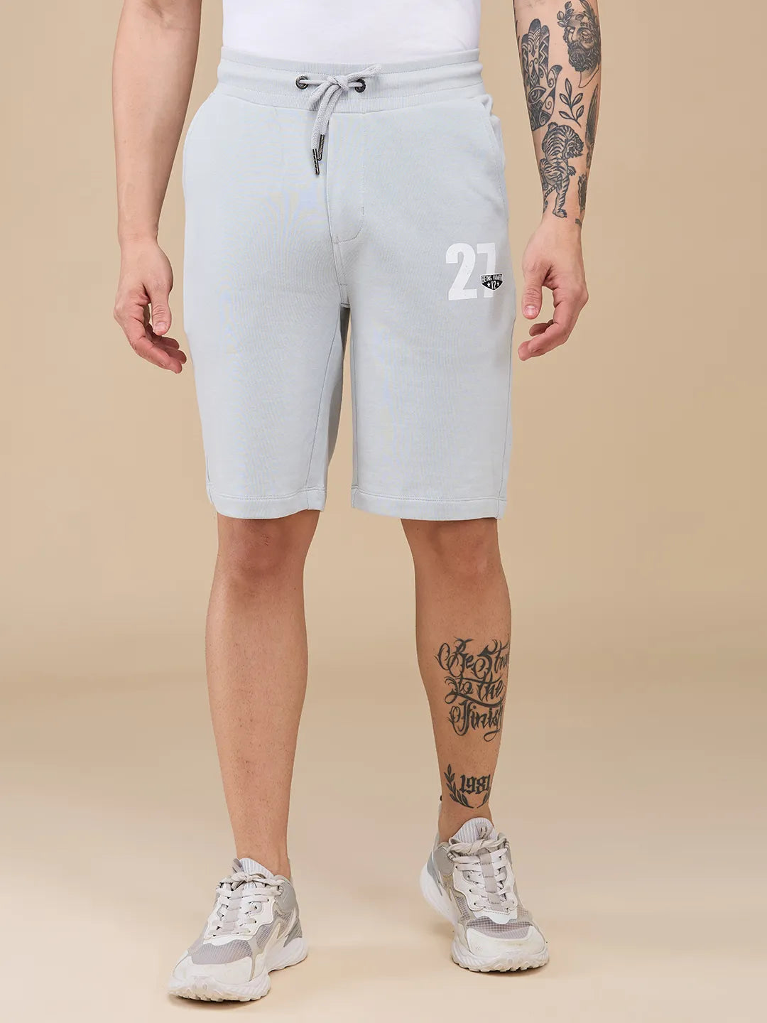 Grey Shorts Fit Men's Shorts by Being Human Clothing