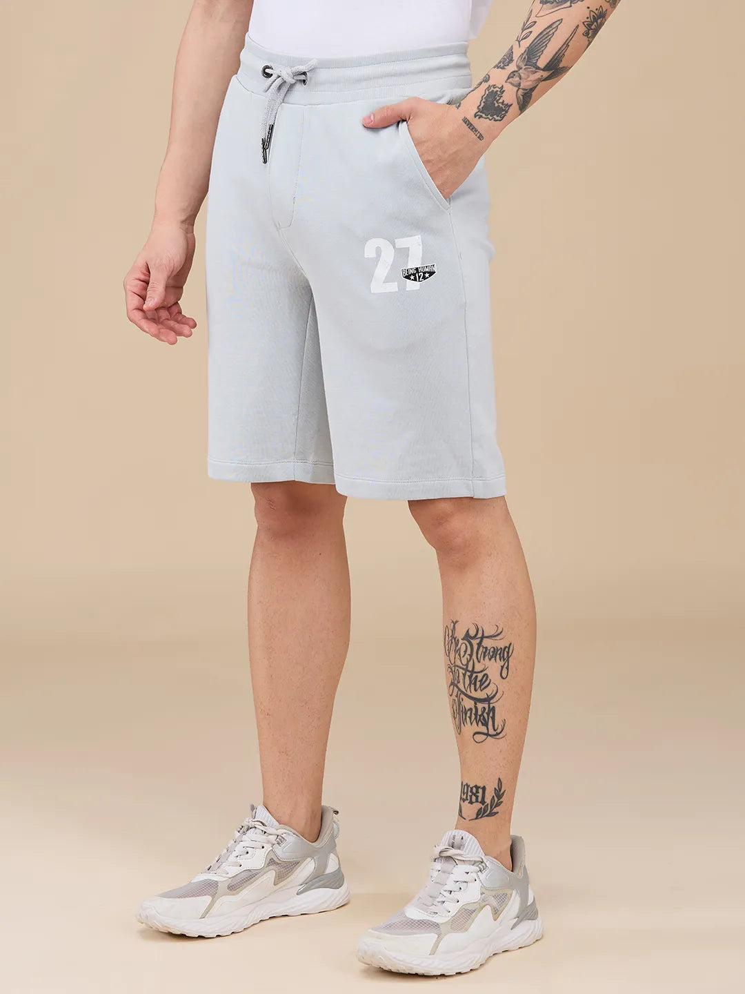 Grey Shorts Fit Men's Shorts by Being Human Clothing