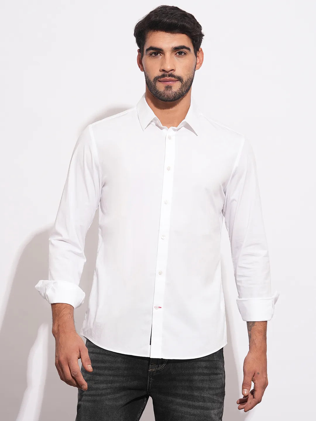 Being Human Clothing Men Black Solid Track