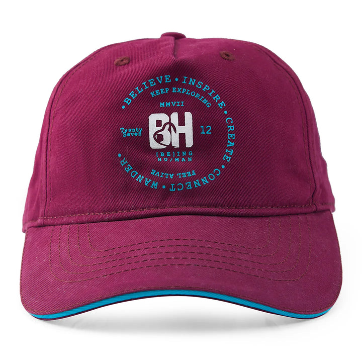 Wine Cotton Unisex Cap