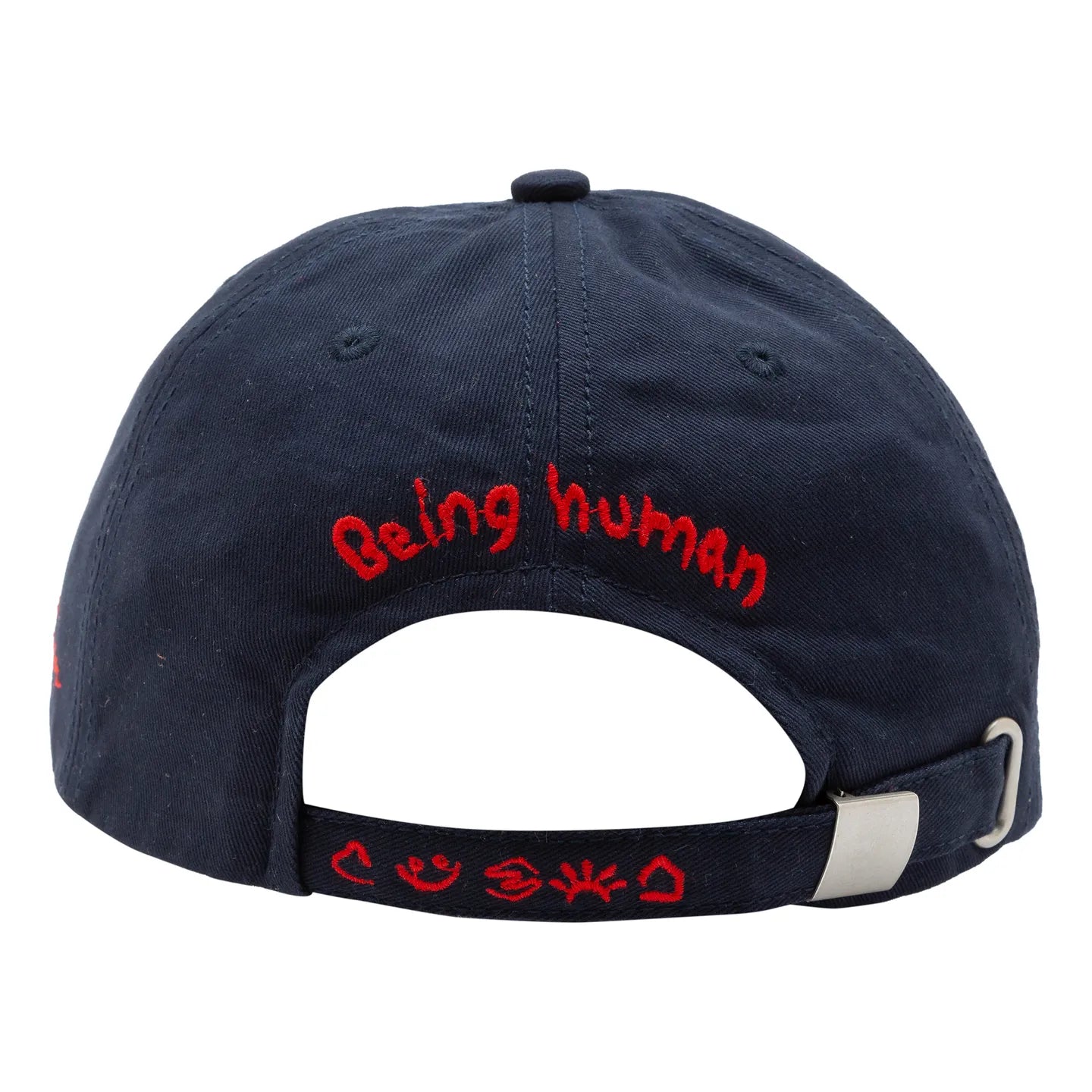 Grey  Cotton Unisex Cap by Being Human Clothing