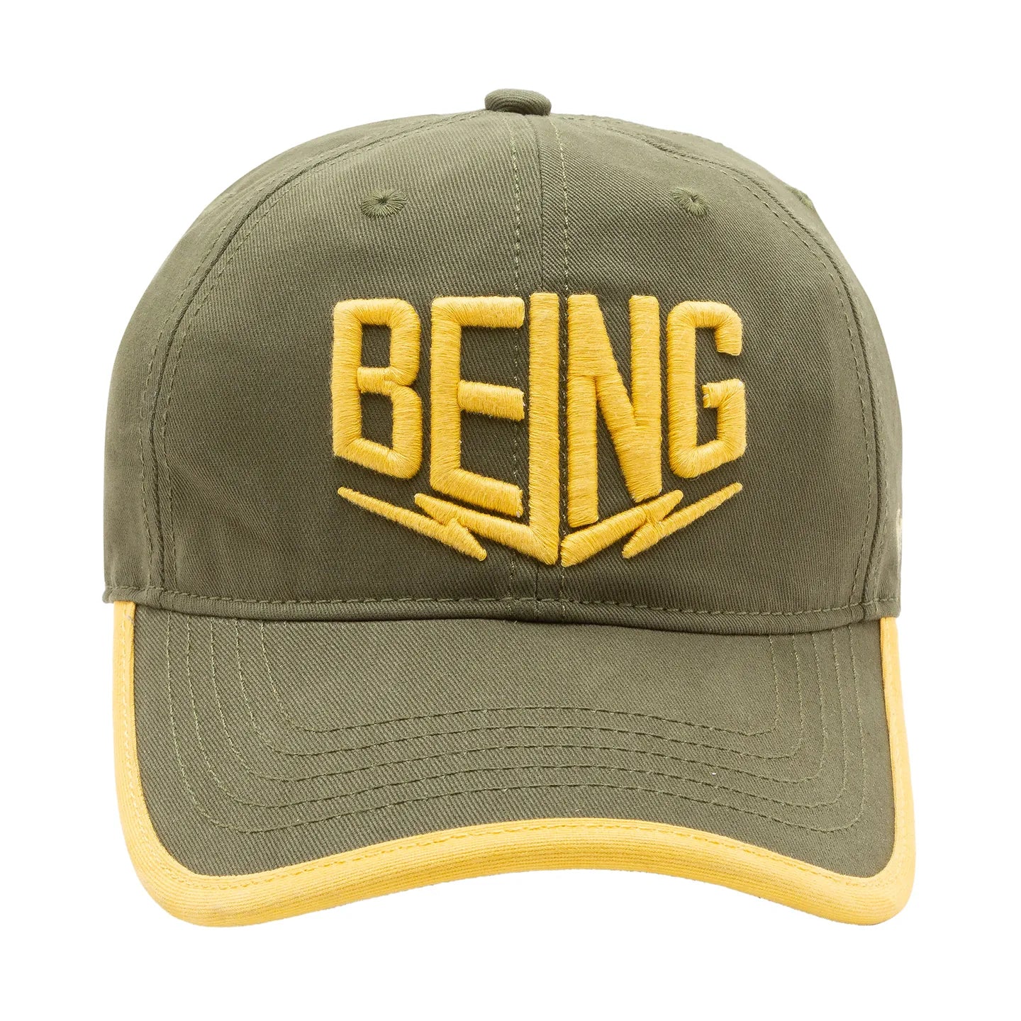 Being Human Clothing Men Dk Olive Caps