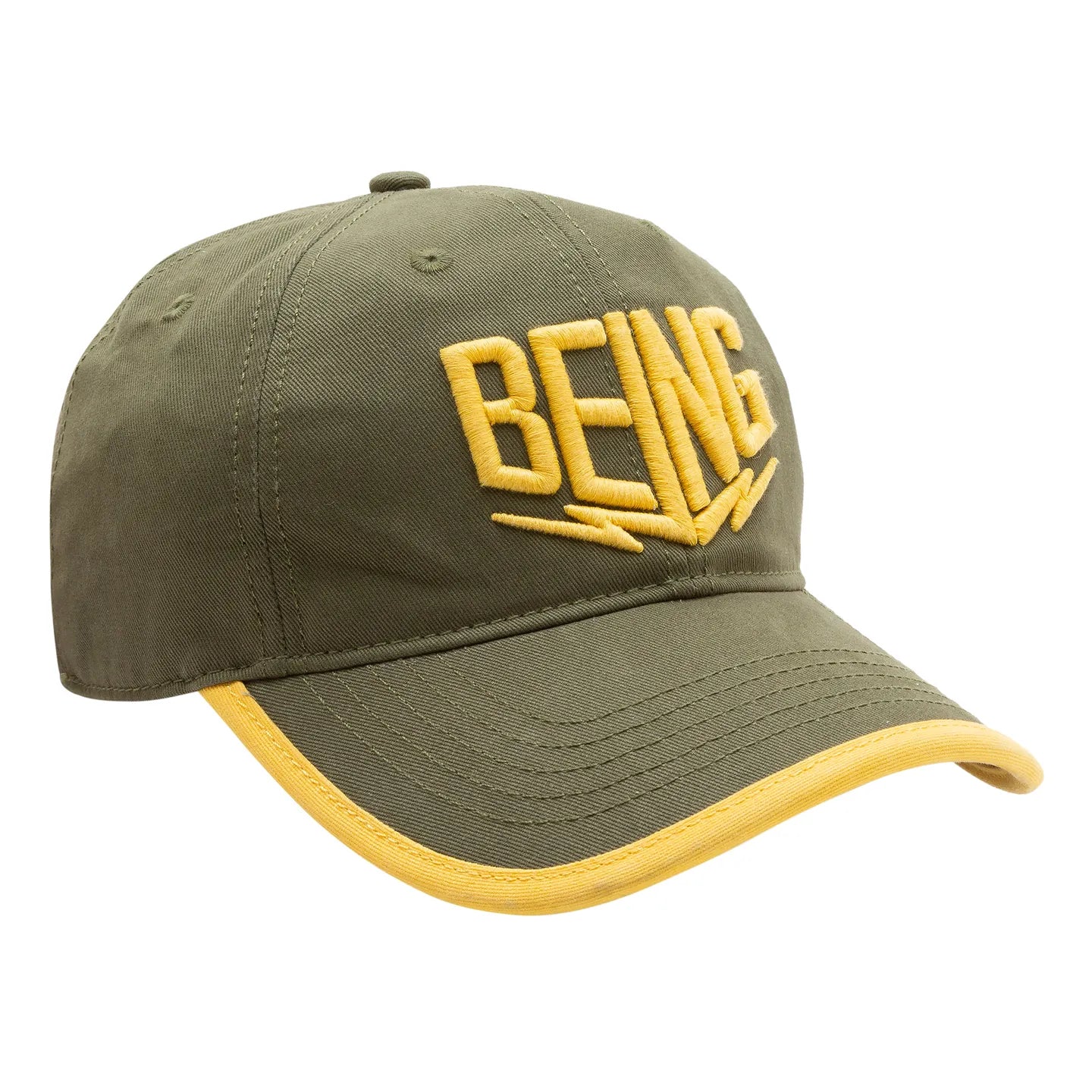 Being Human Clothing Men Dk Olive Caps