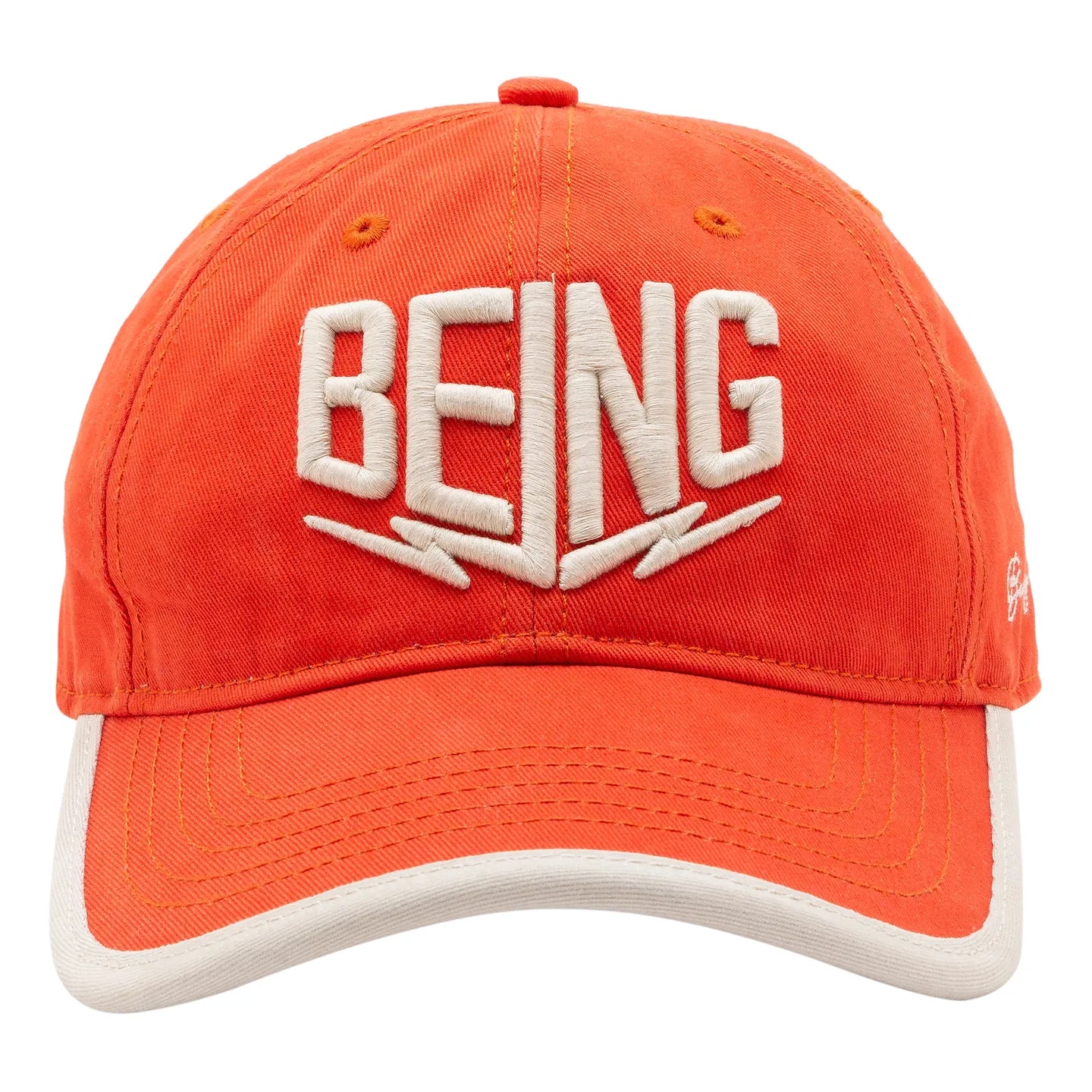 Being Human Clothing Men Orange Caps