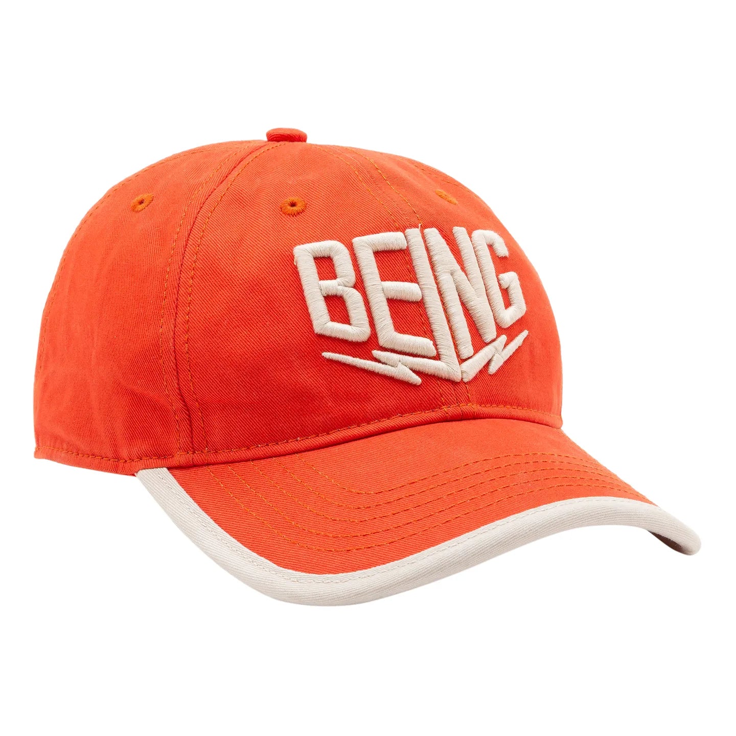 Being Human Clothing Men Orange Caps