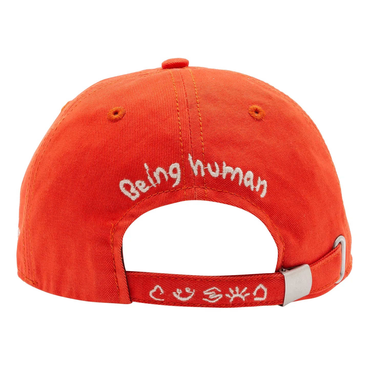 Being Human Clothing Men Orange Caps