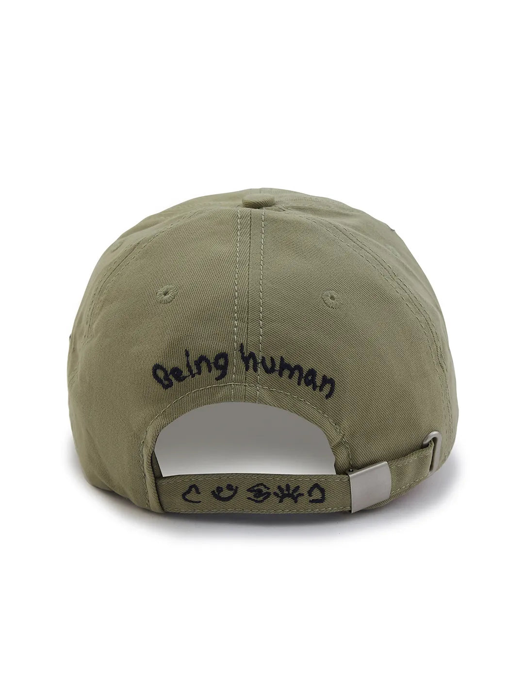Green Unisex Cap by Being Human Clothing