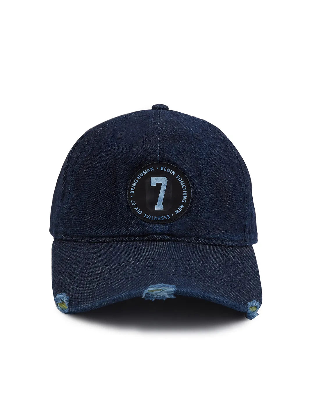Being Human Clothing Unisex  Caps-Blue Denim