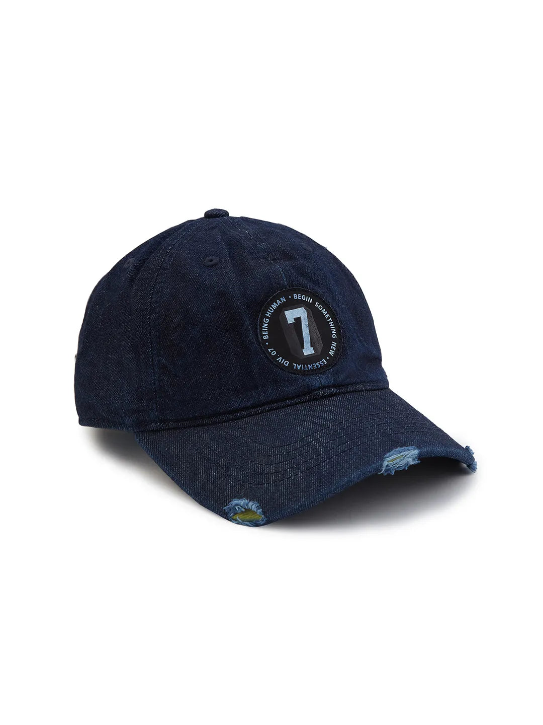 Being Human Clothing Unisex  Caps-Blue Denim