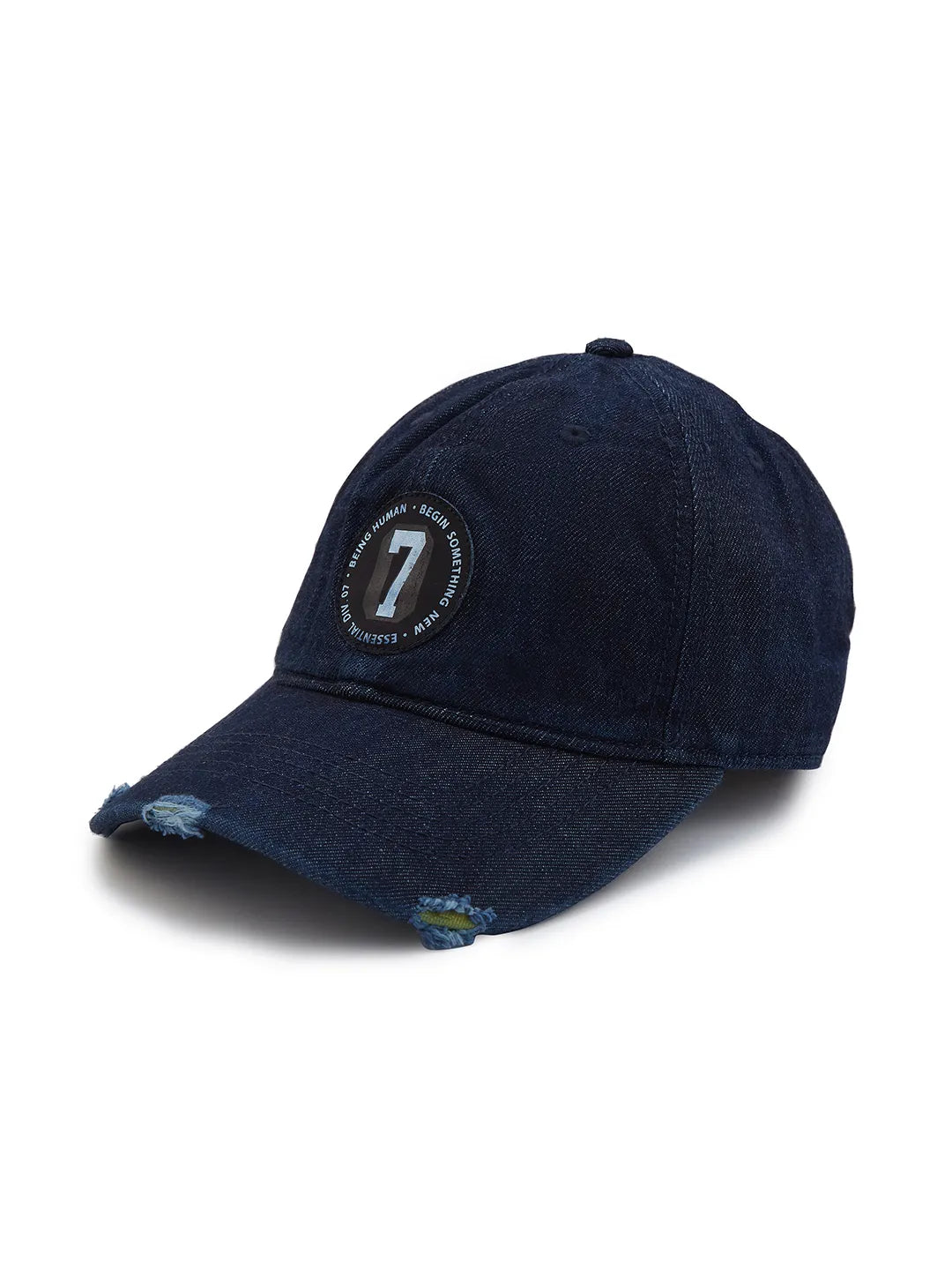 Being Human Clothing Unisex  Caps-Blue Denim