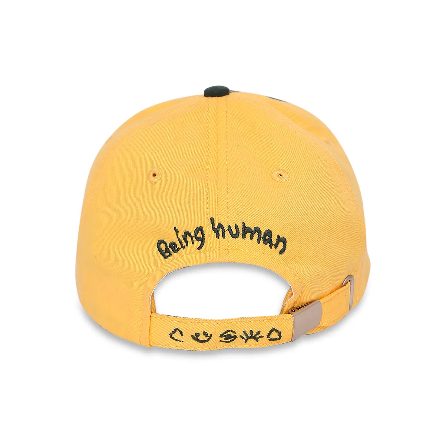 Being Human Clothing Accessories Caps-Dk Green/Yellow