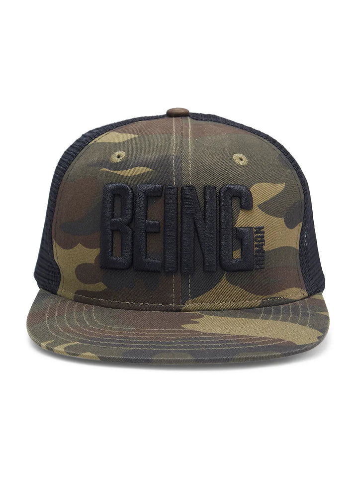 Green Unisex Cap by Being Human Clothing