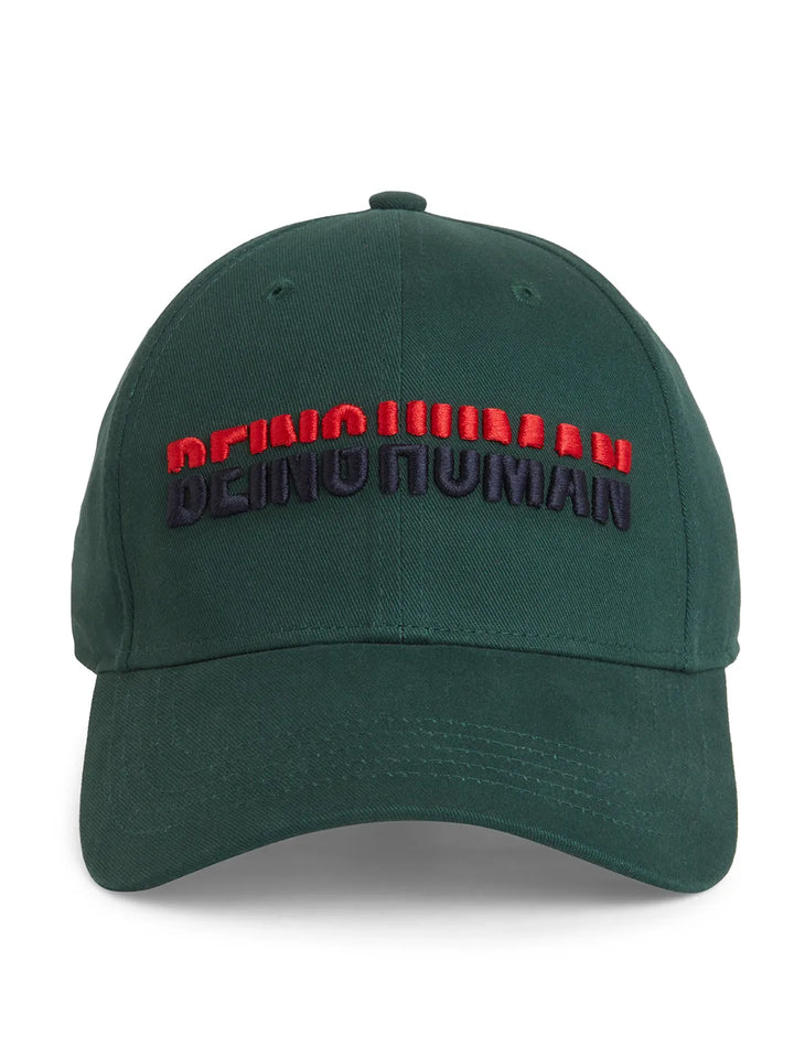 Green Unisex Cap by Being Human Clothing