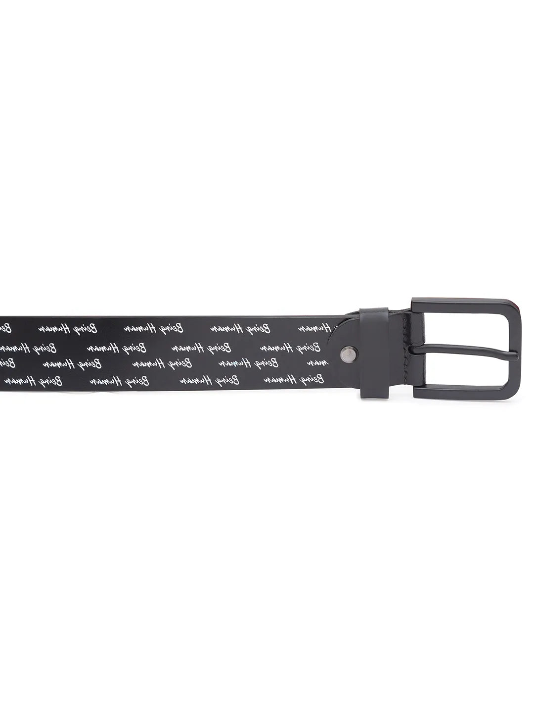 Being Human Clothing Men Black Belts