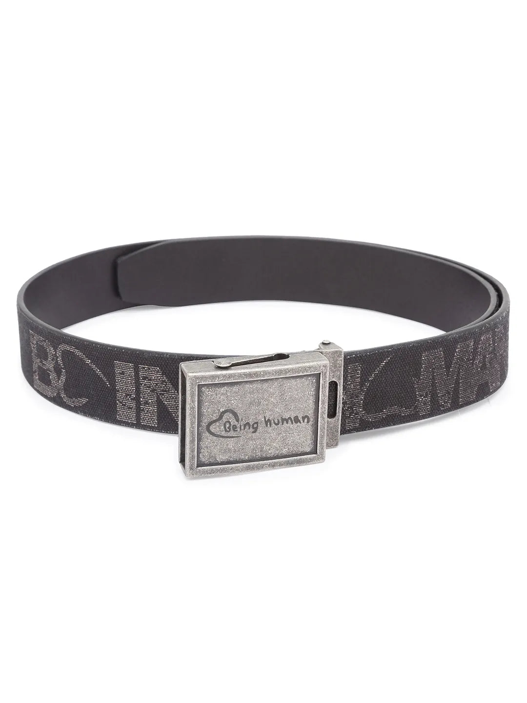 Being Human Clothing Men Black Belts