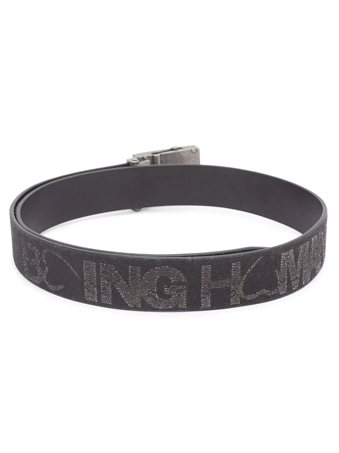 Being Human Clothing Men Black Belts