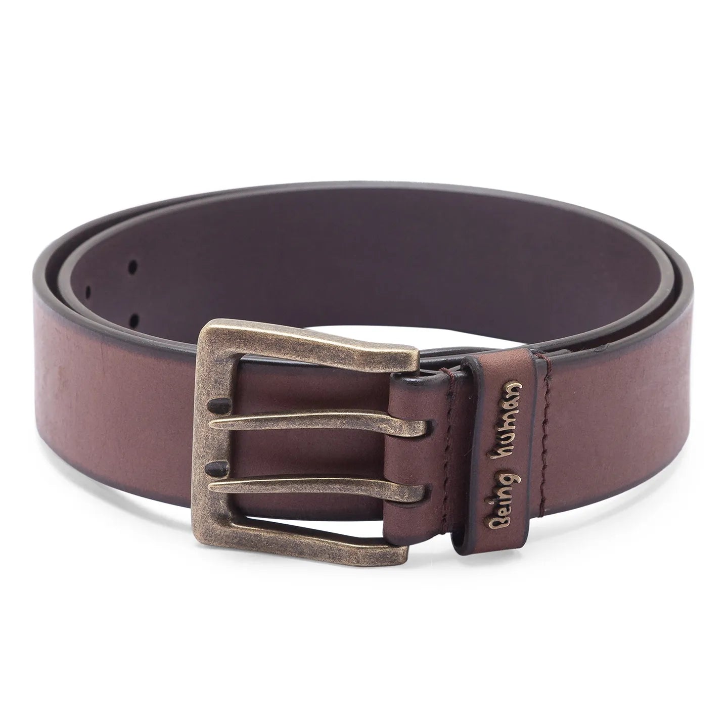 Being Human Clothing Men Dark Tan Belts