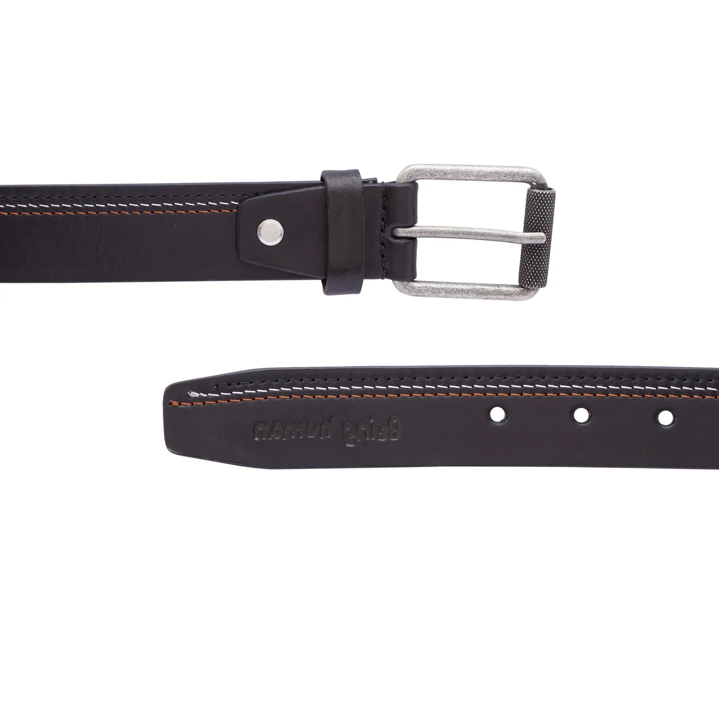 Being Human Clothing Men Black Belts