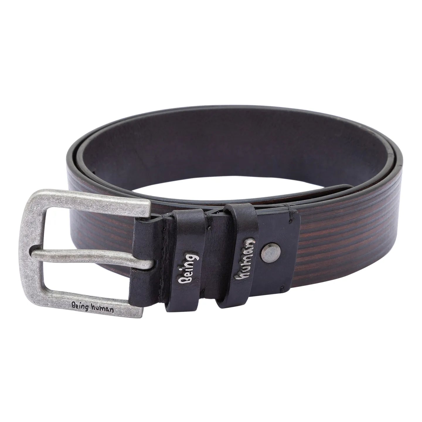 Being Human Clothing Men Brown Belts