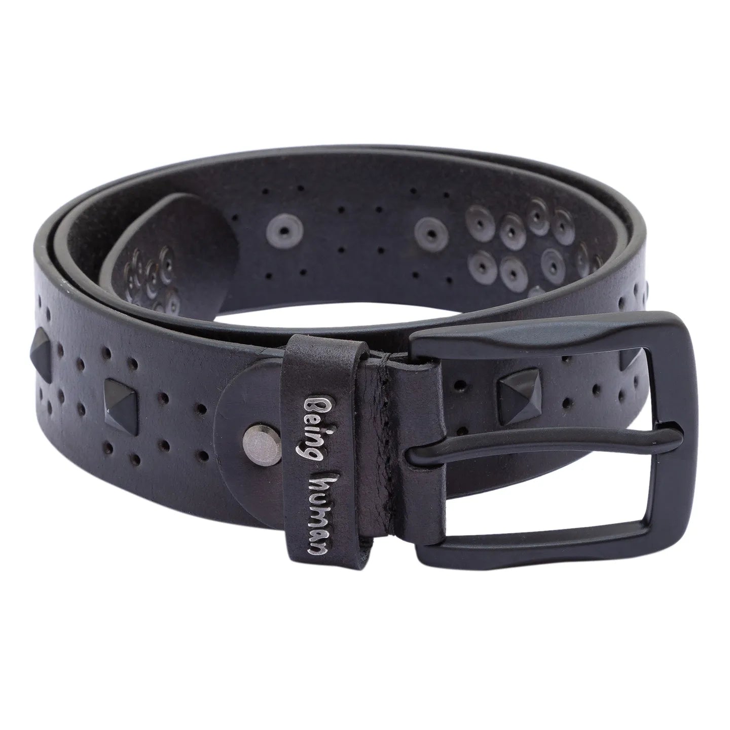 Being Human Clothing Men Black Belts