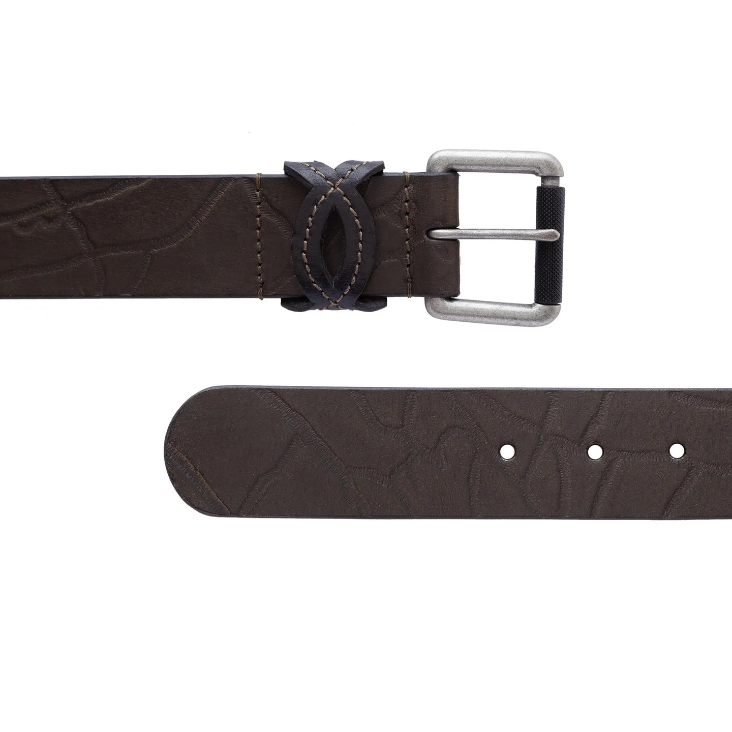 Being Human Clothing Men Olive Belts