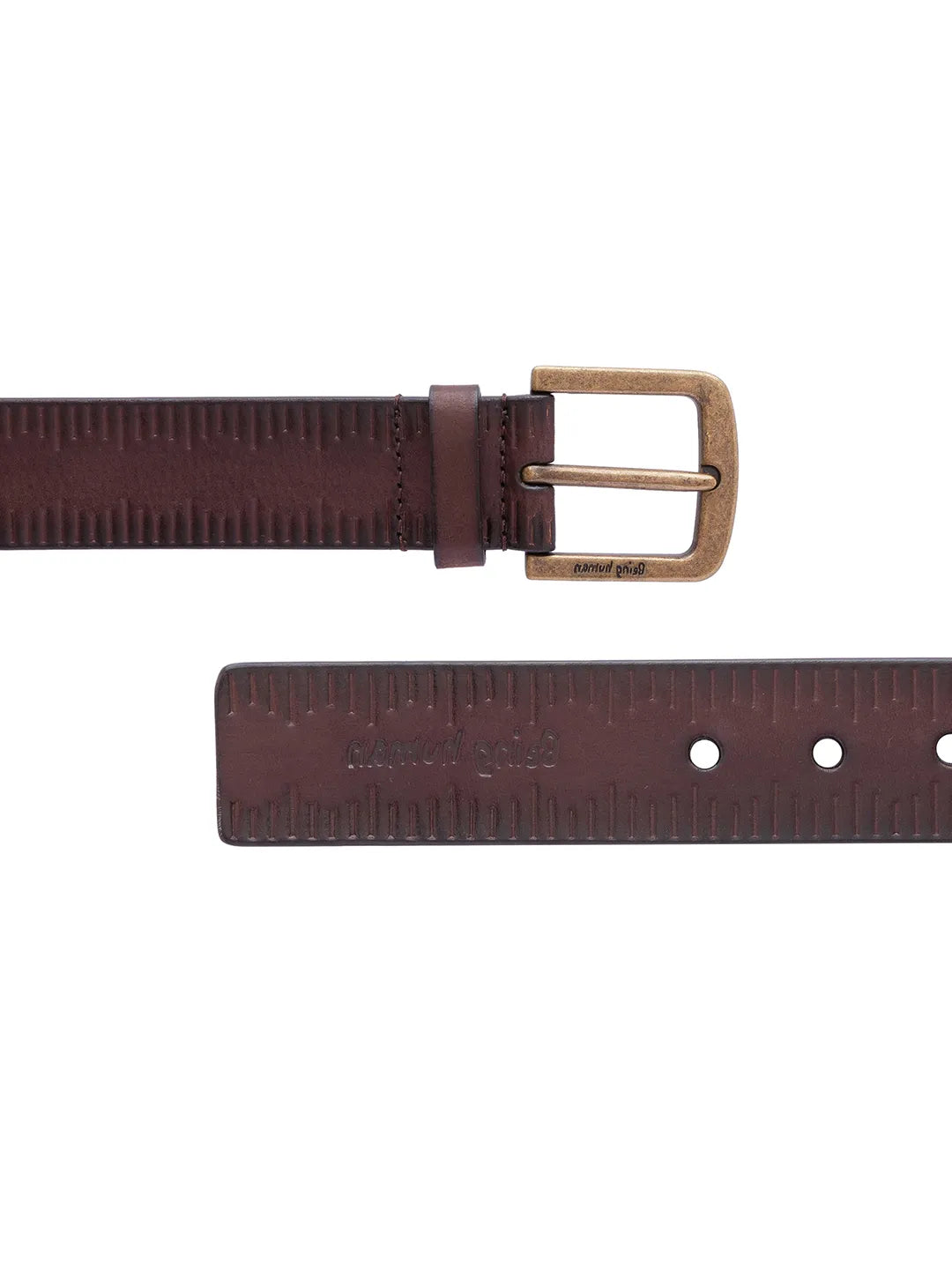 Being Human Clothing Men Dk Brown Belts