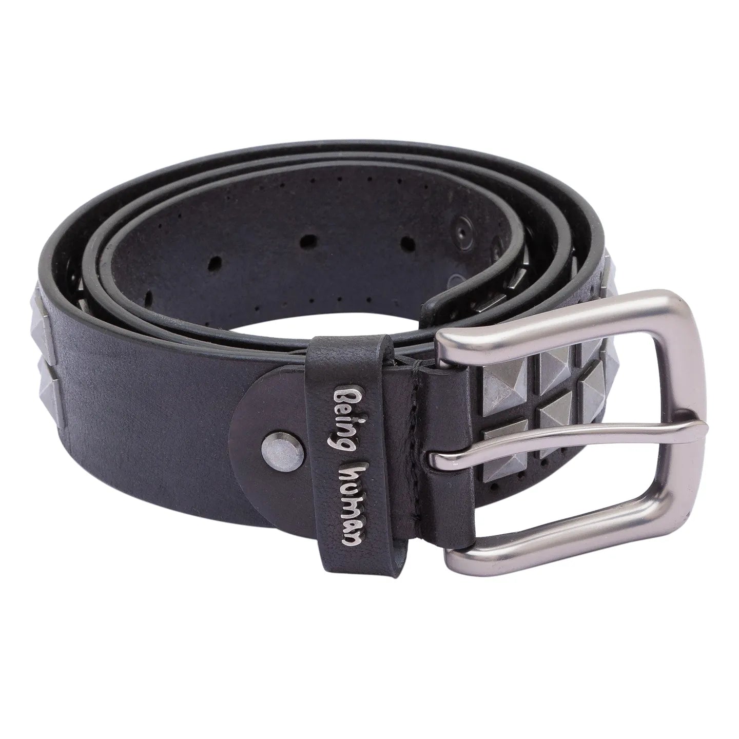 Being Human Clothing Men Black Belts