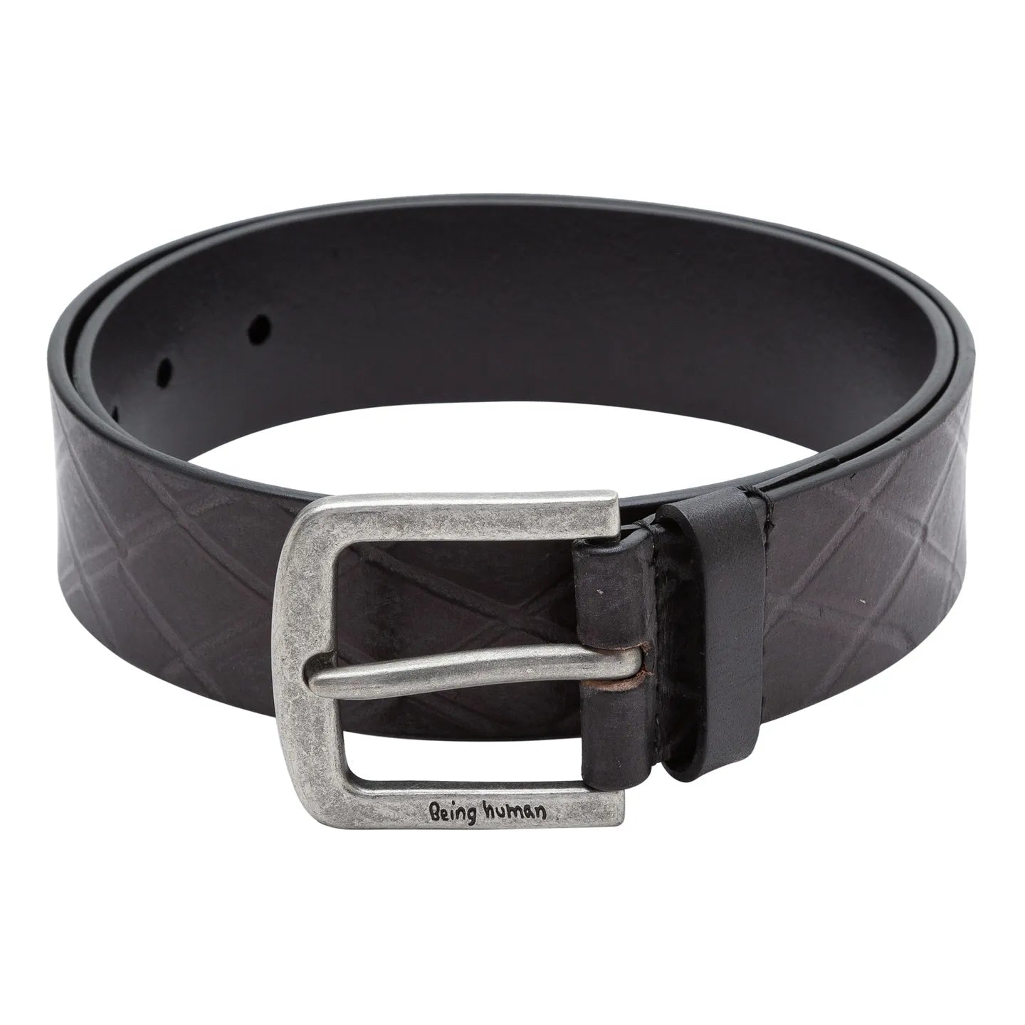 Being Human Clothing Men Black Belts