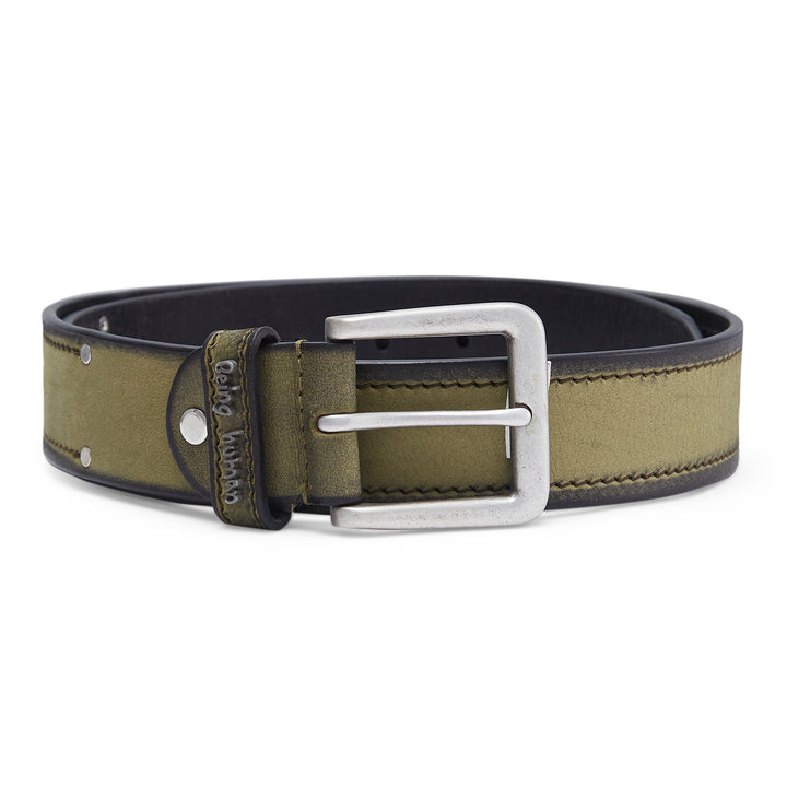 Green Mens Belt