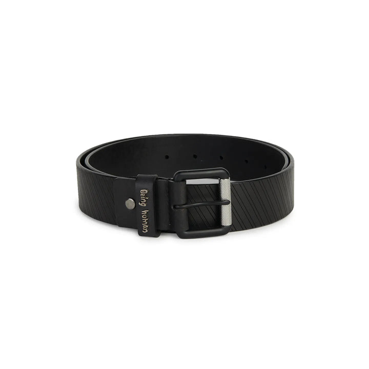 Black Men's Belt By Being Human Clothing