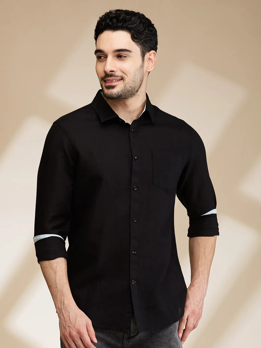 Being Human Clothing Mens-Top Shirts Black