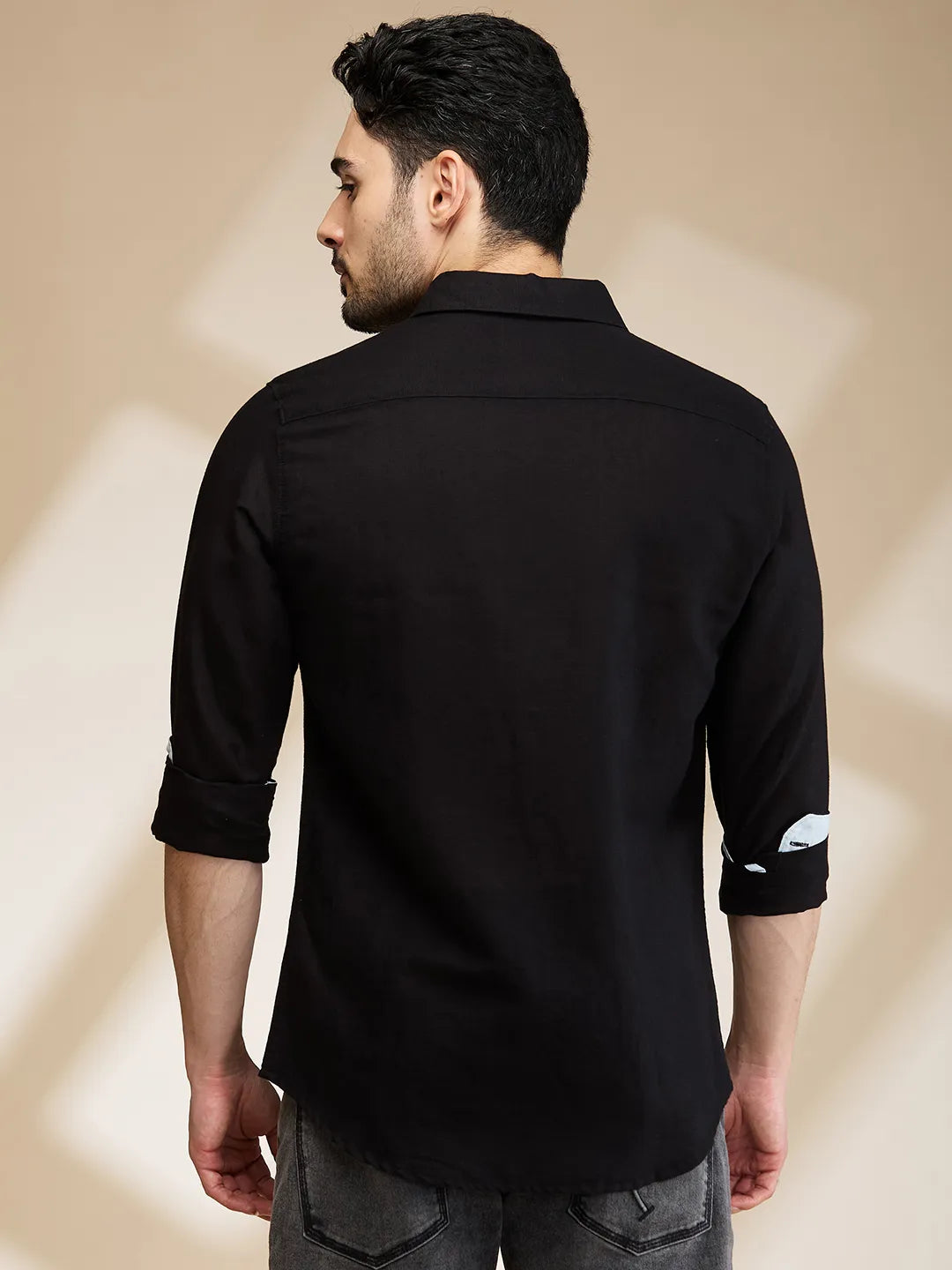 Being Human Clothing Mens-Top Shirts Black