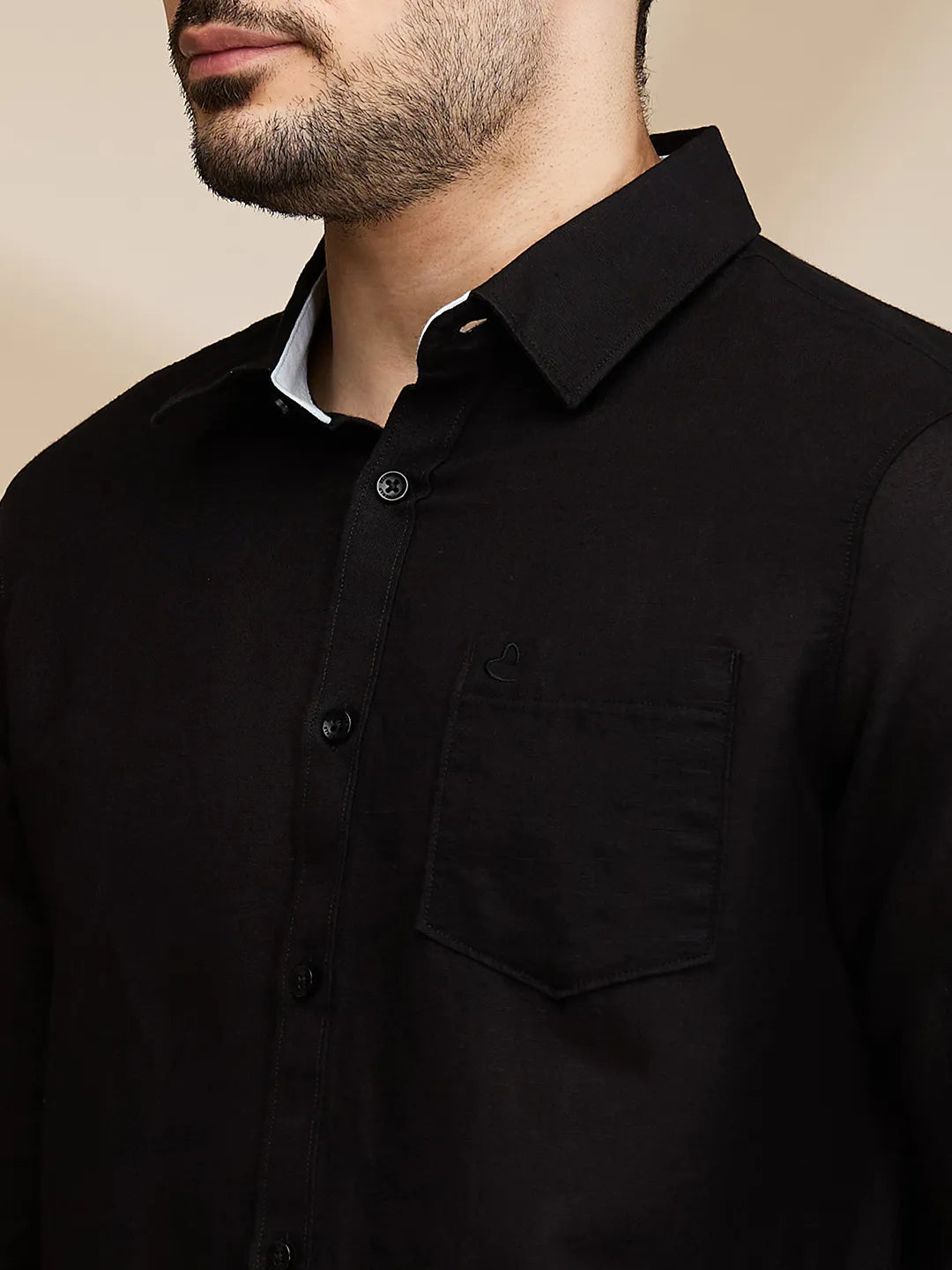 Being Human Clothing Mens-Top Shirts Black