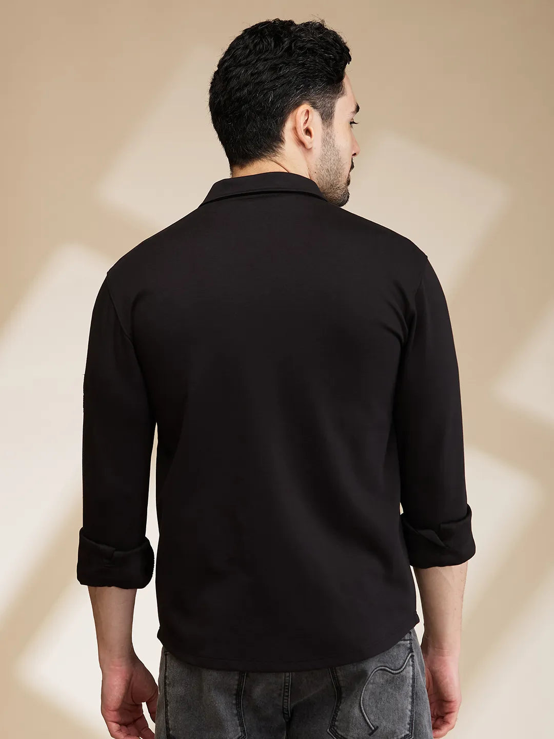 Being Human Clothing Mens-Top Shirts Black
