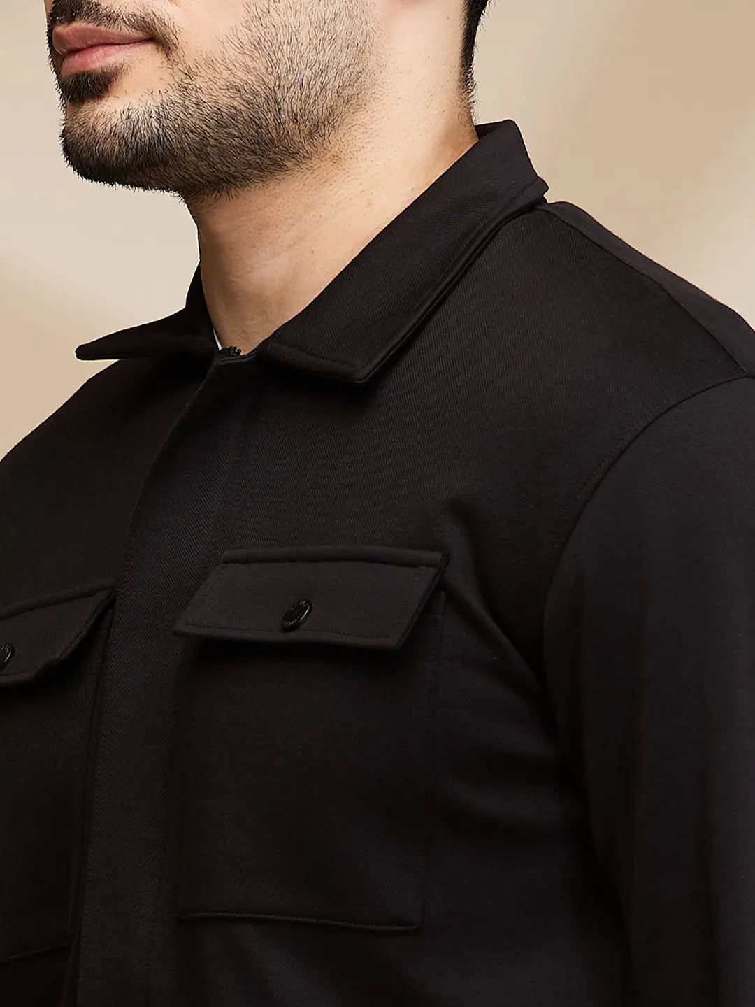 Being Human Clothing Mens-Top Shirts Black