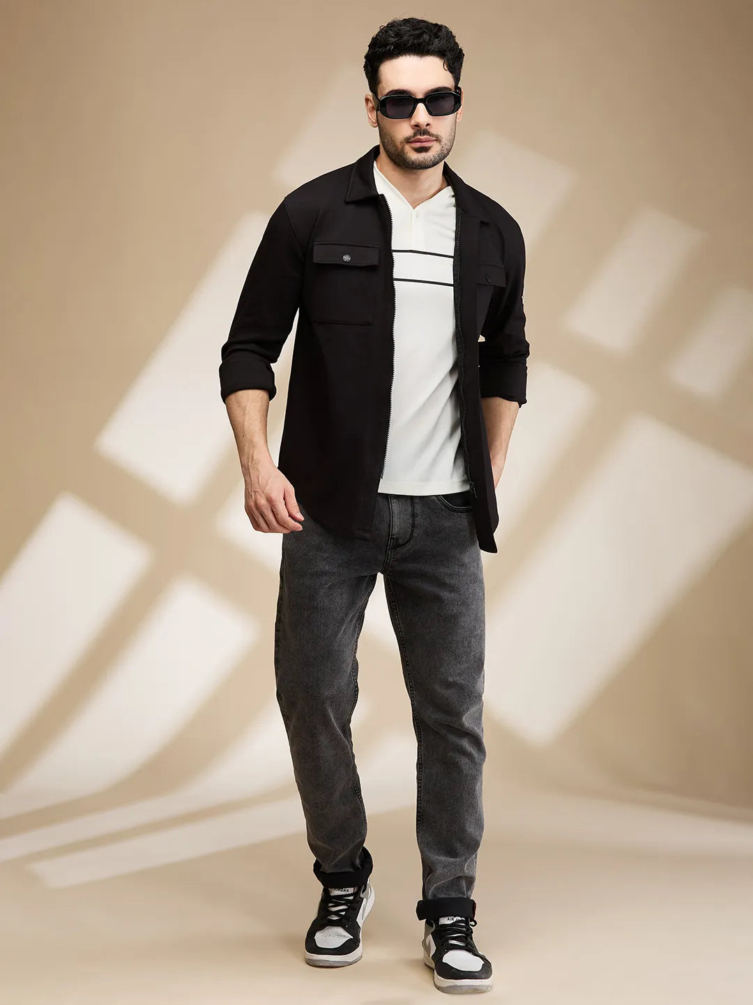 Being Human Clothing Mens-Top Shirts Black