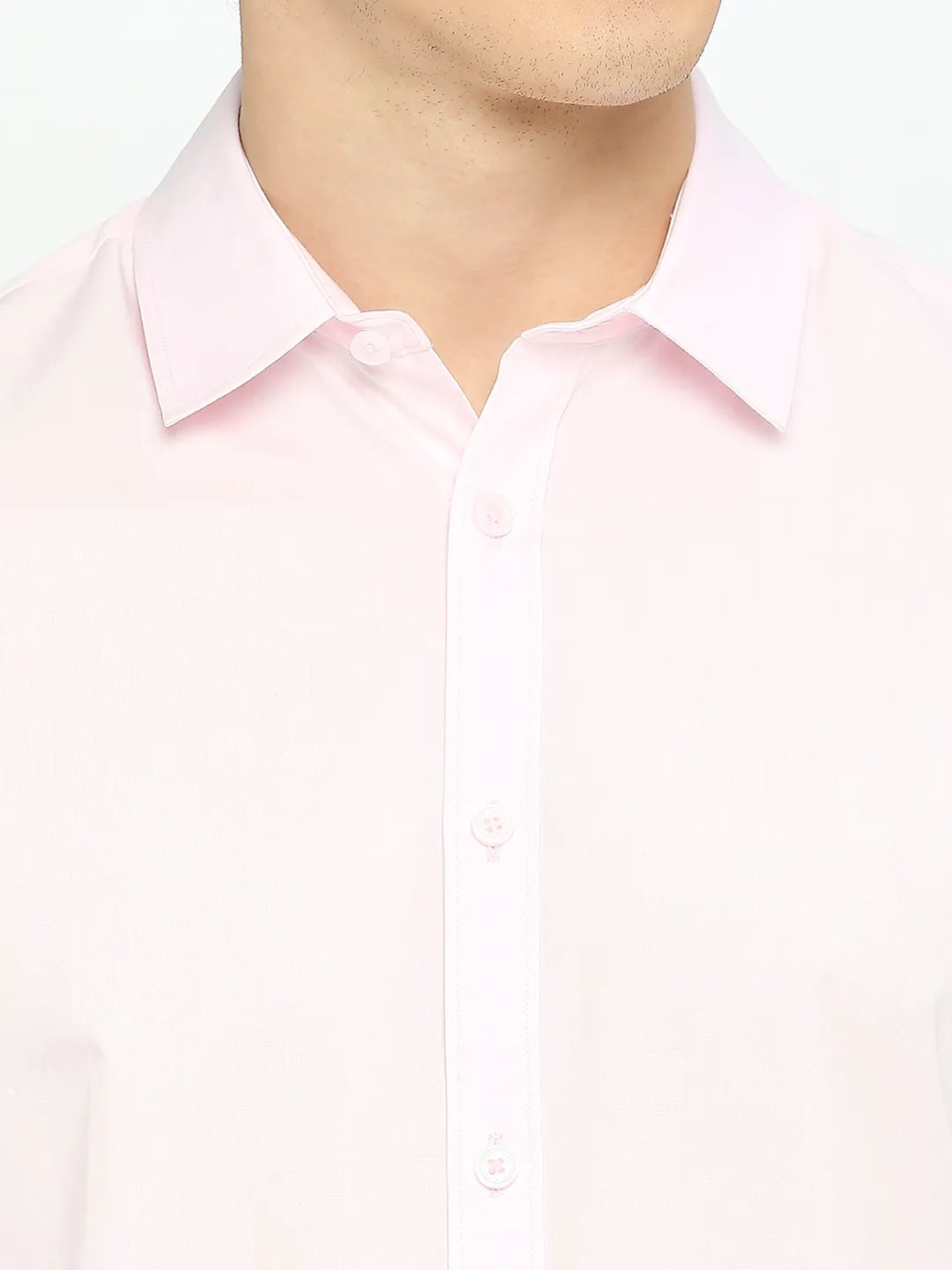 Being Human Clothing Men Slim Fit Shirts-Pink