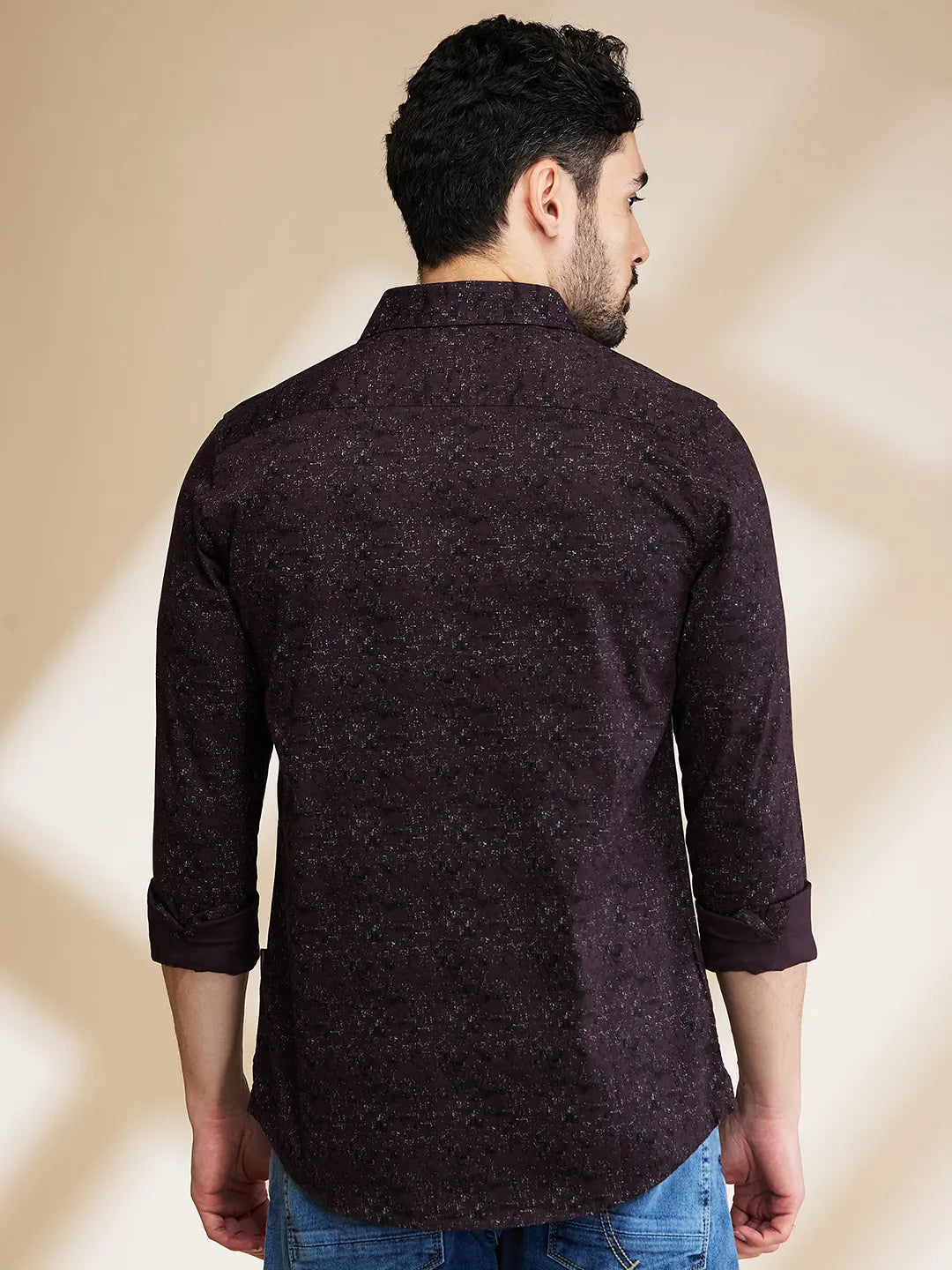 Being Human Clothing Mens-Top Shirts Coffee